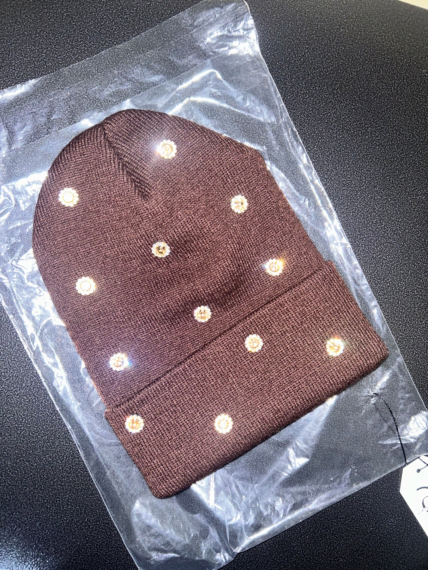 “Chocolate Gemstorm” Beanie