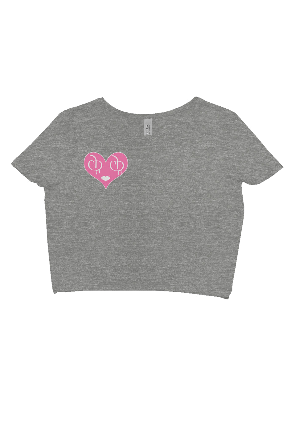 Drippin' N' Tears - Pucker Up Crop Tee