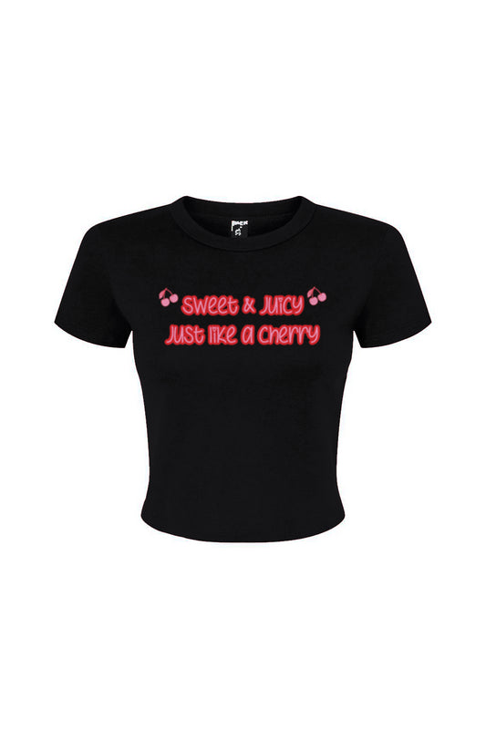 "Sweet & Juicy Just Like a Cherry" Women's Micro R