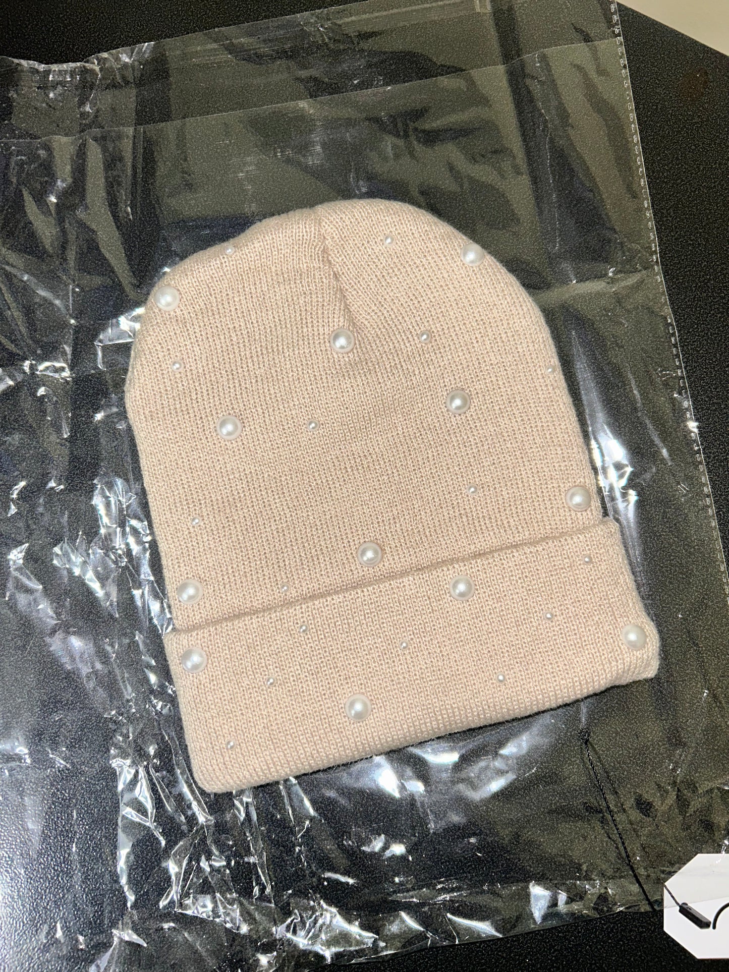 “Pearl Latte” Beanie