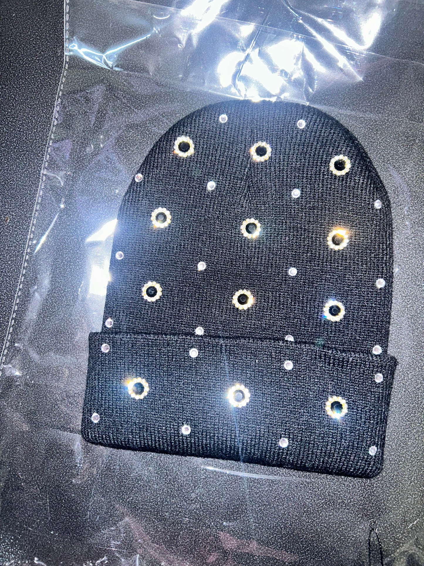 “Obsidian Ice” Beanie