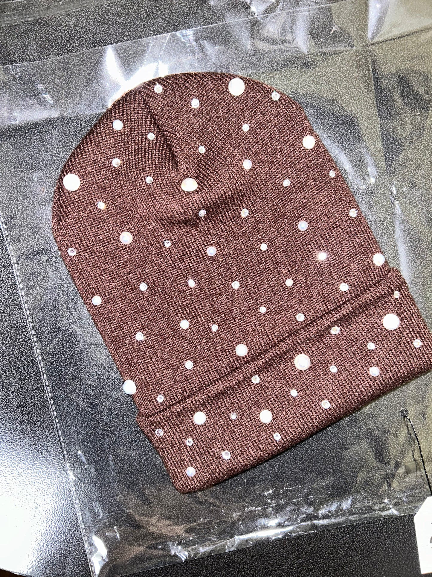 “Chocolate Glow” Beanie