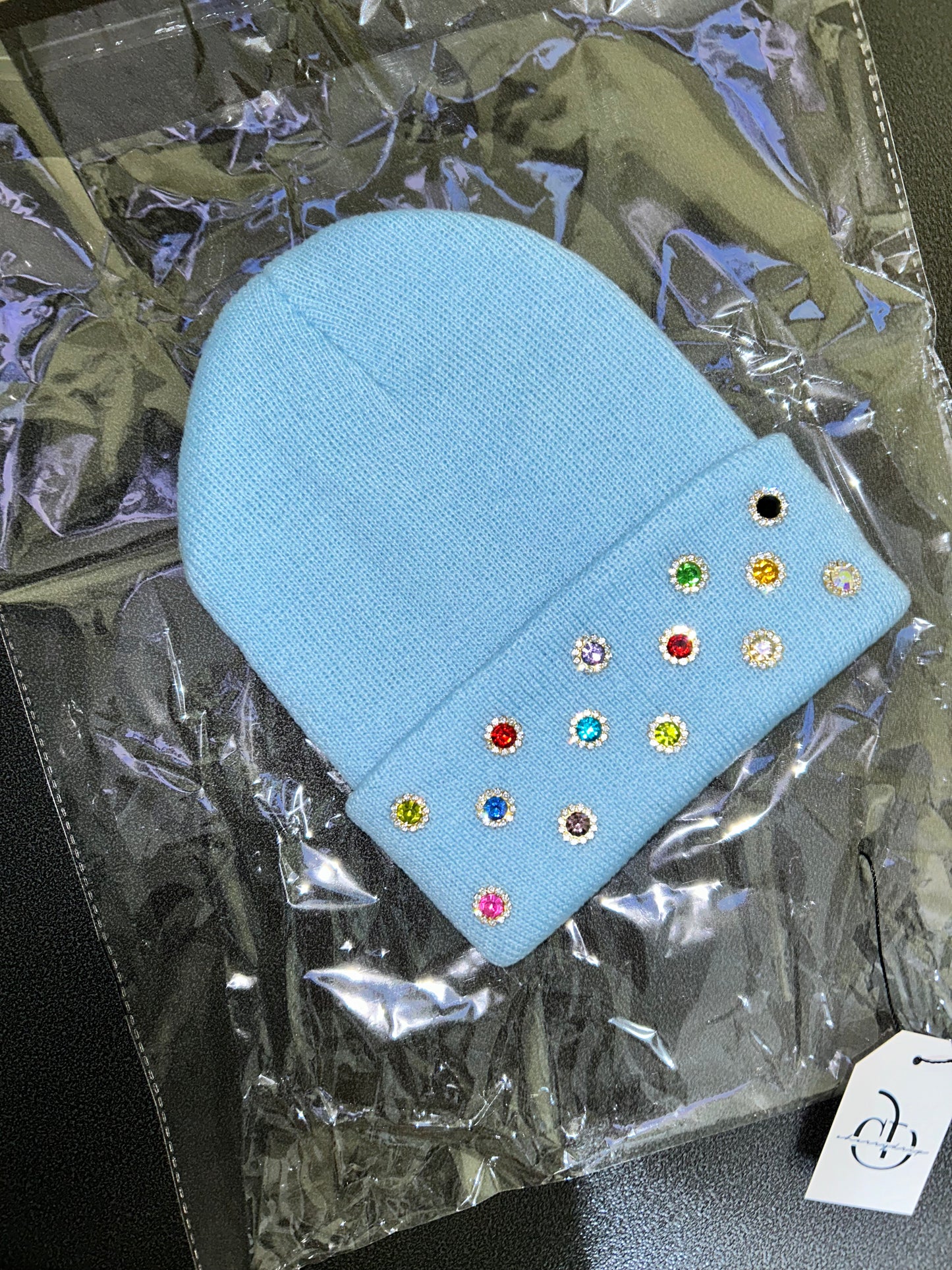 “Cosmic Candy (Berry Blast)” Beanie - Cuff Only Edition