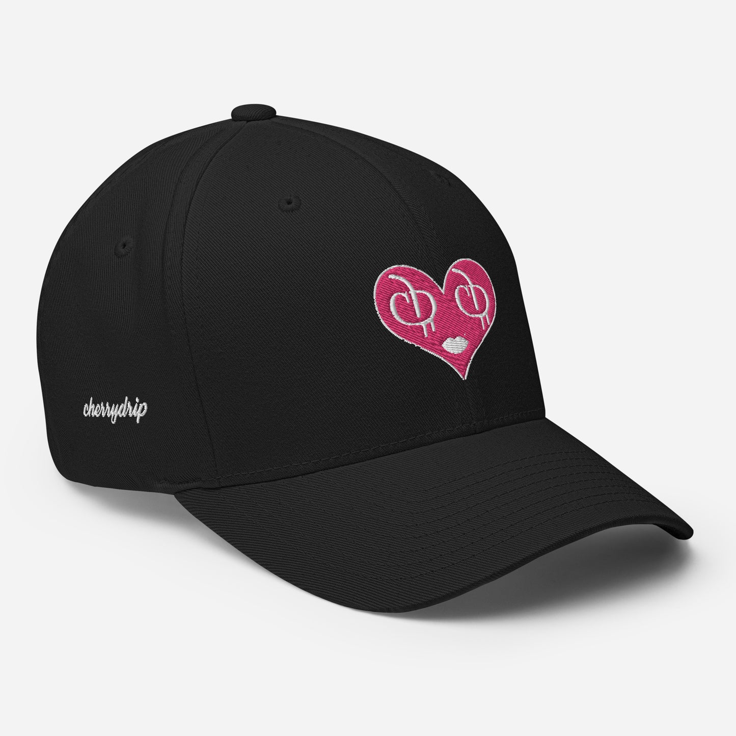 Drippin' N' Tears - Pucker Up (Hot Pink) Twill Cap