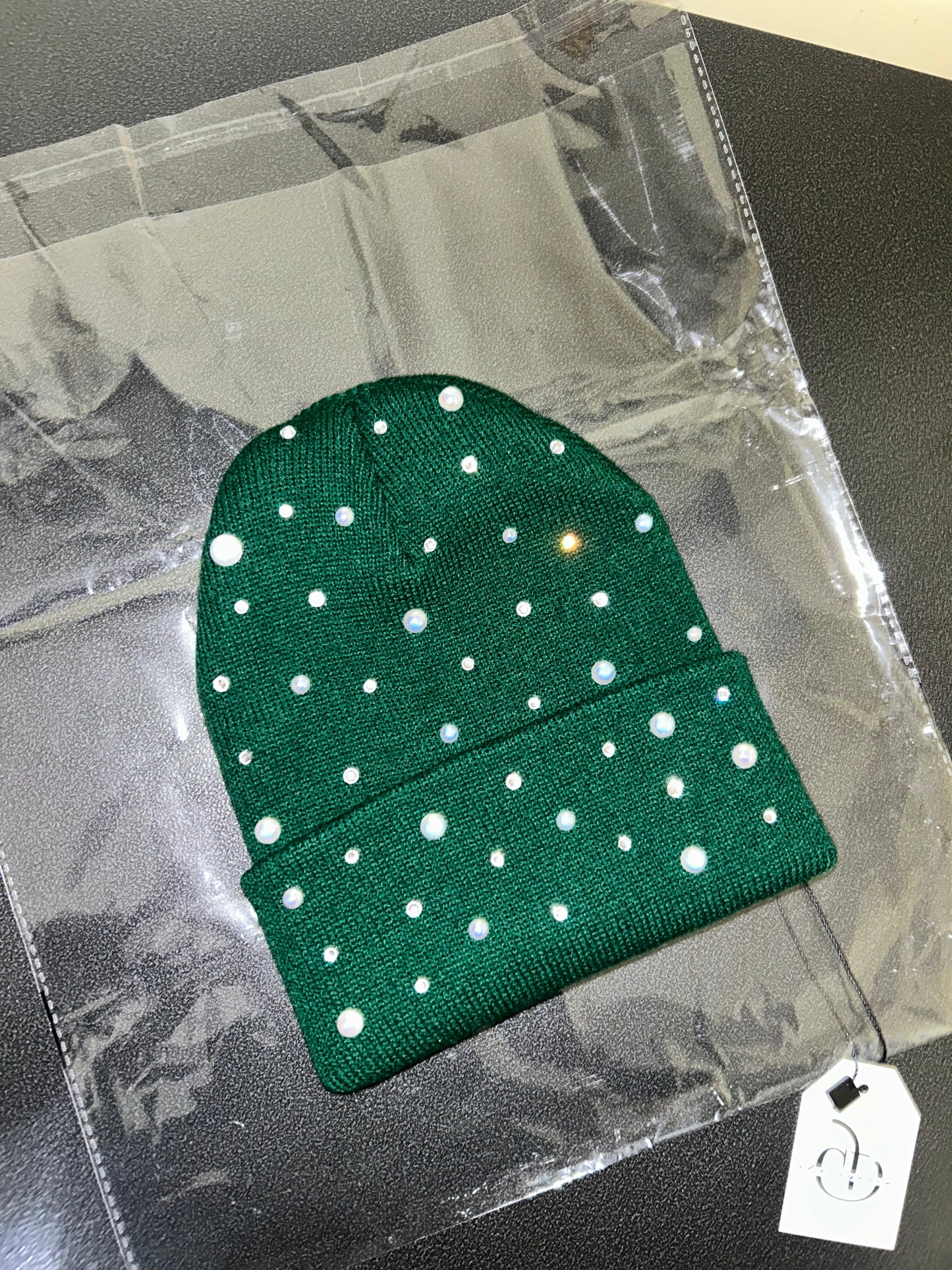 “Emerald Glow” Beanie