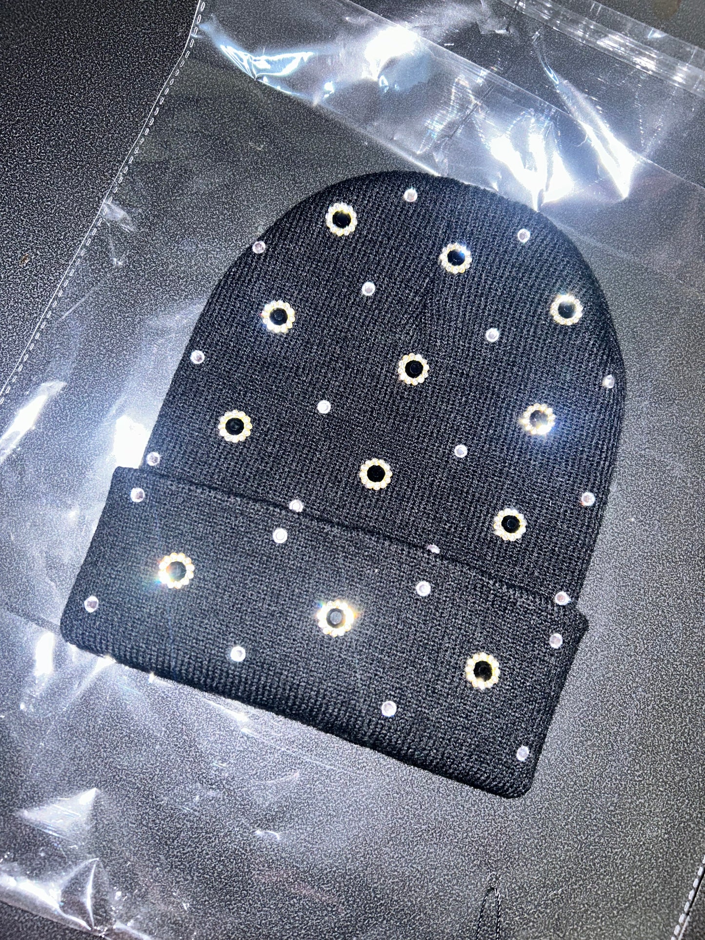 “Obsidian Ice” Beanie