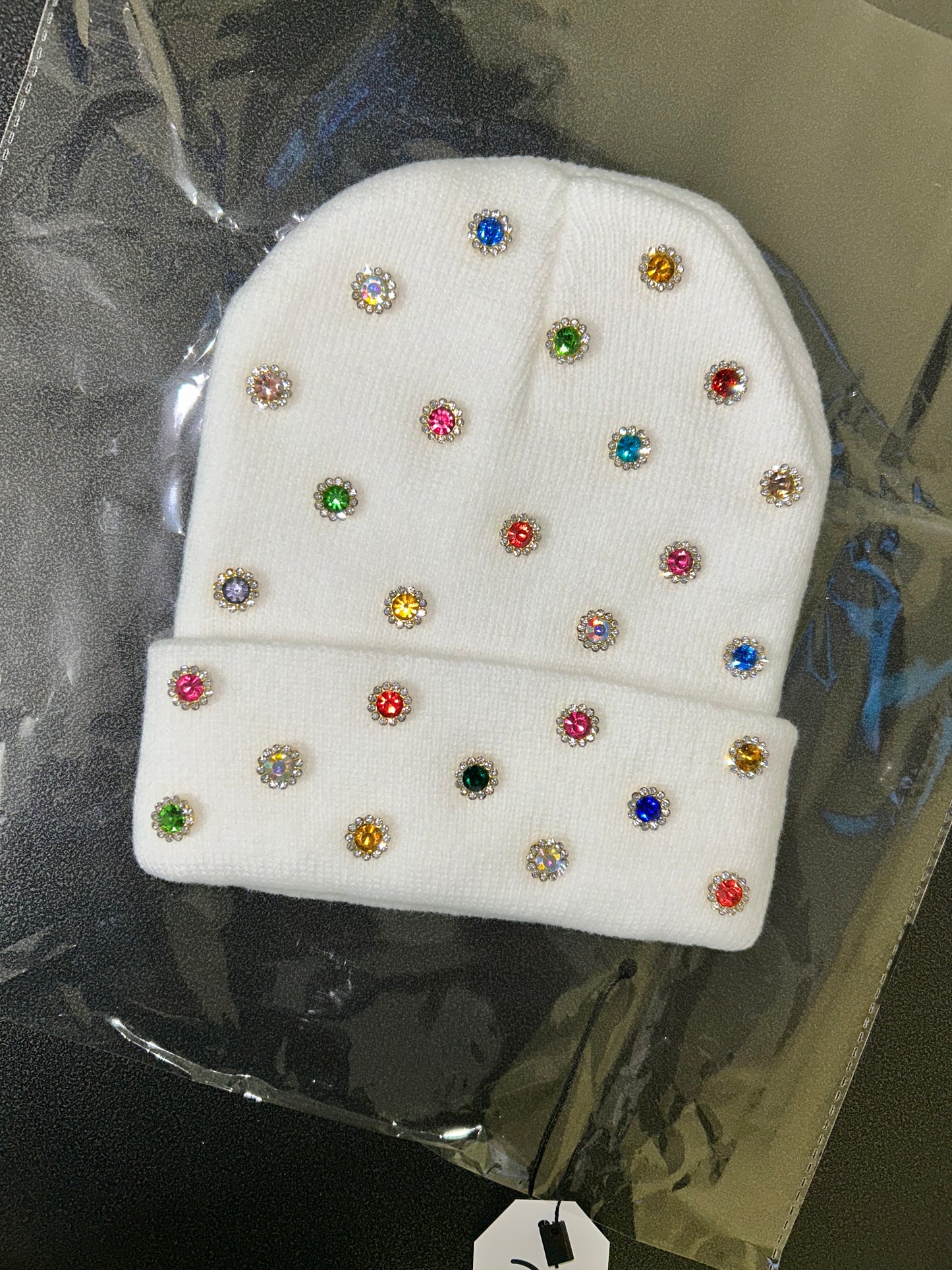 “Snow Candy Storm” Beanie