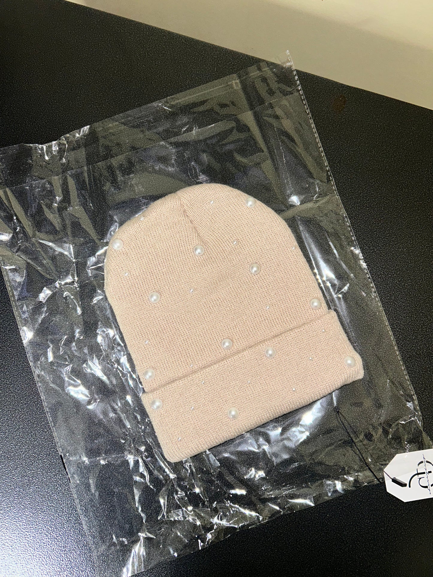 “Pearl Latte” Beanie