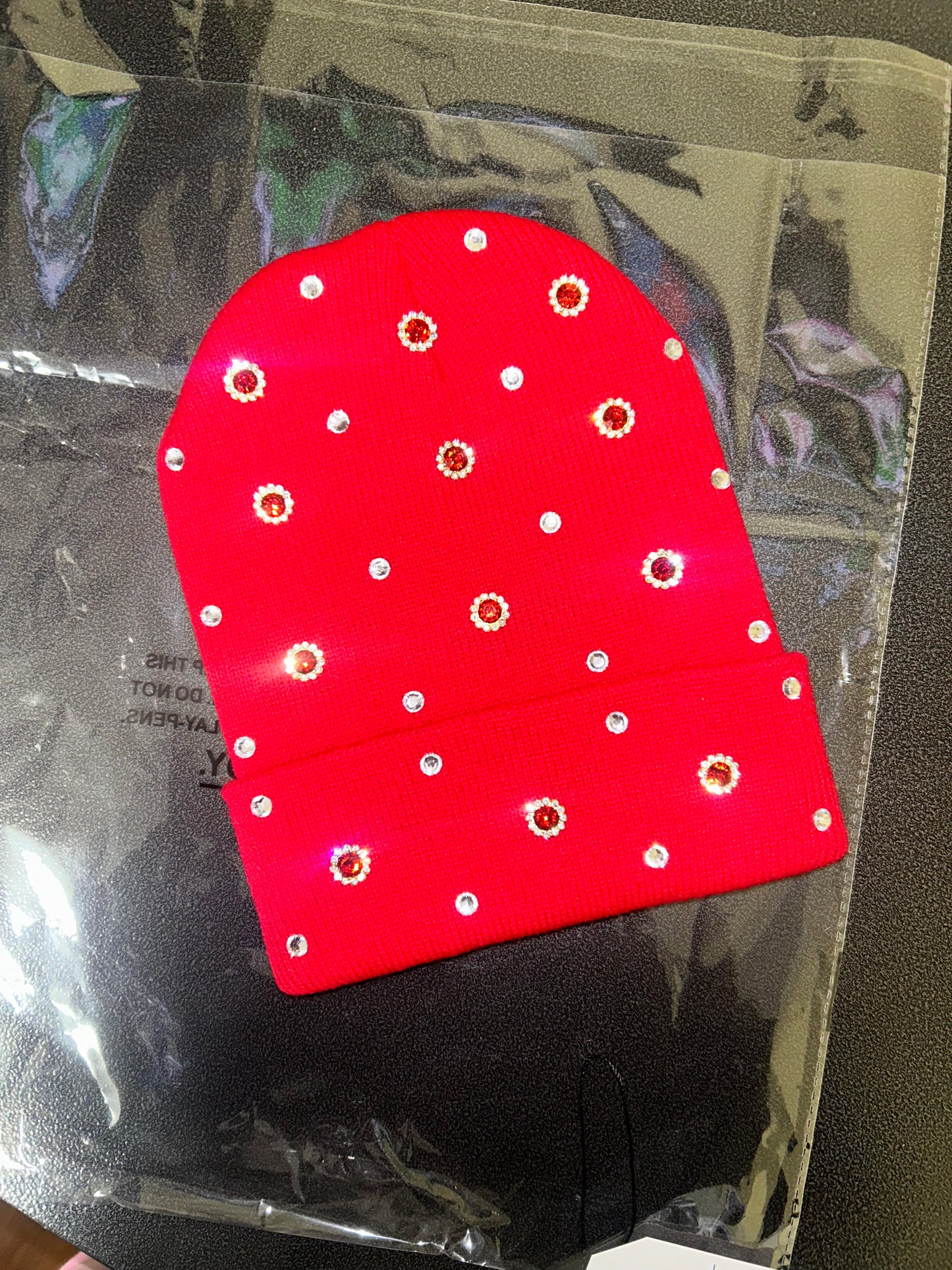 “Reckoning Red” Beanie