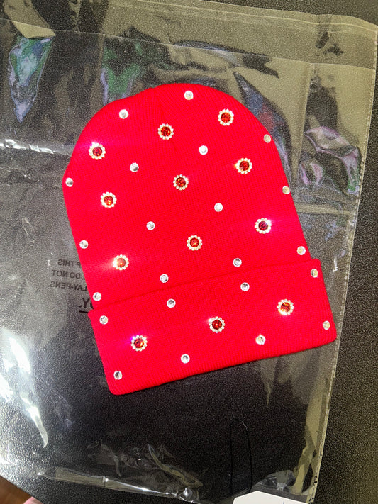 “Reckoning Red” Beanie