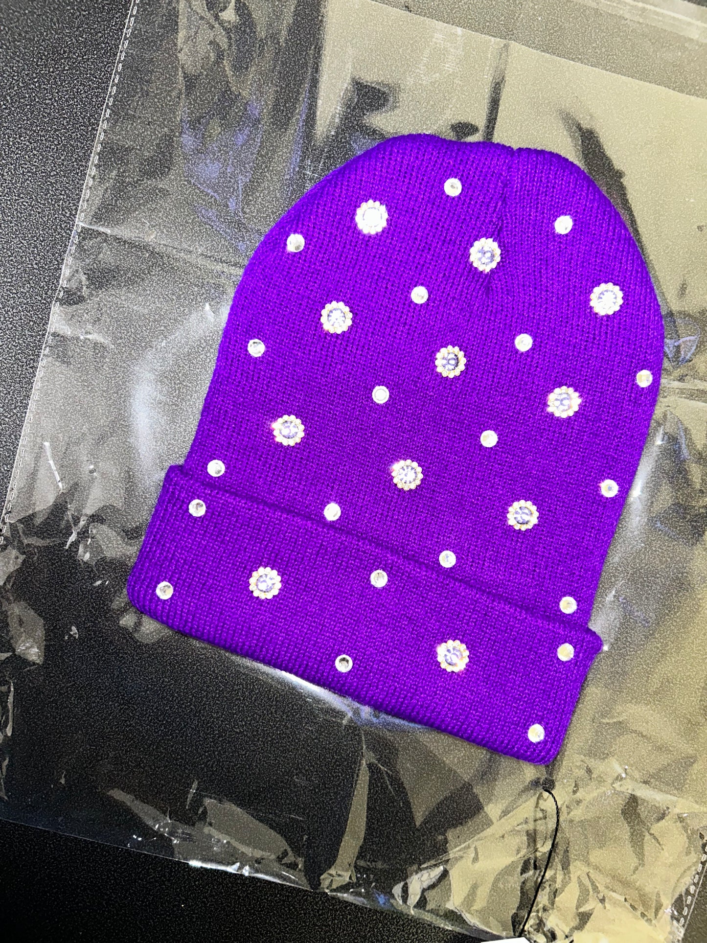 “Amethyst Ice” Beanie