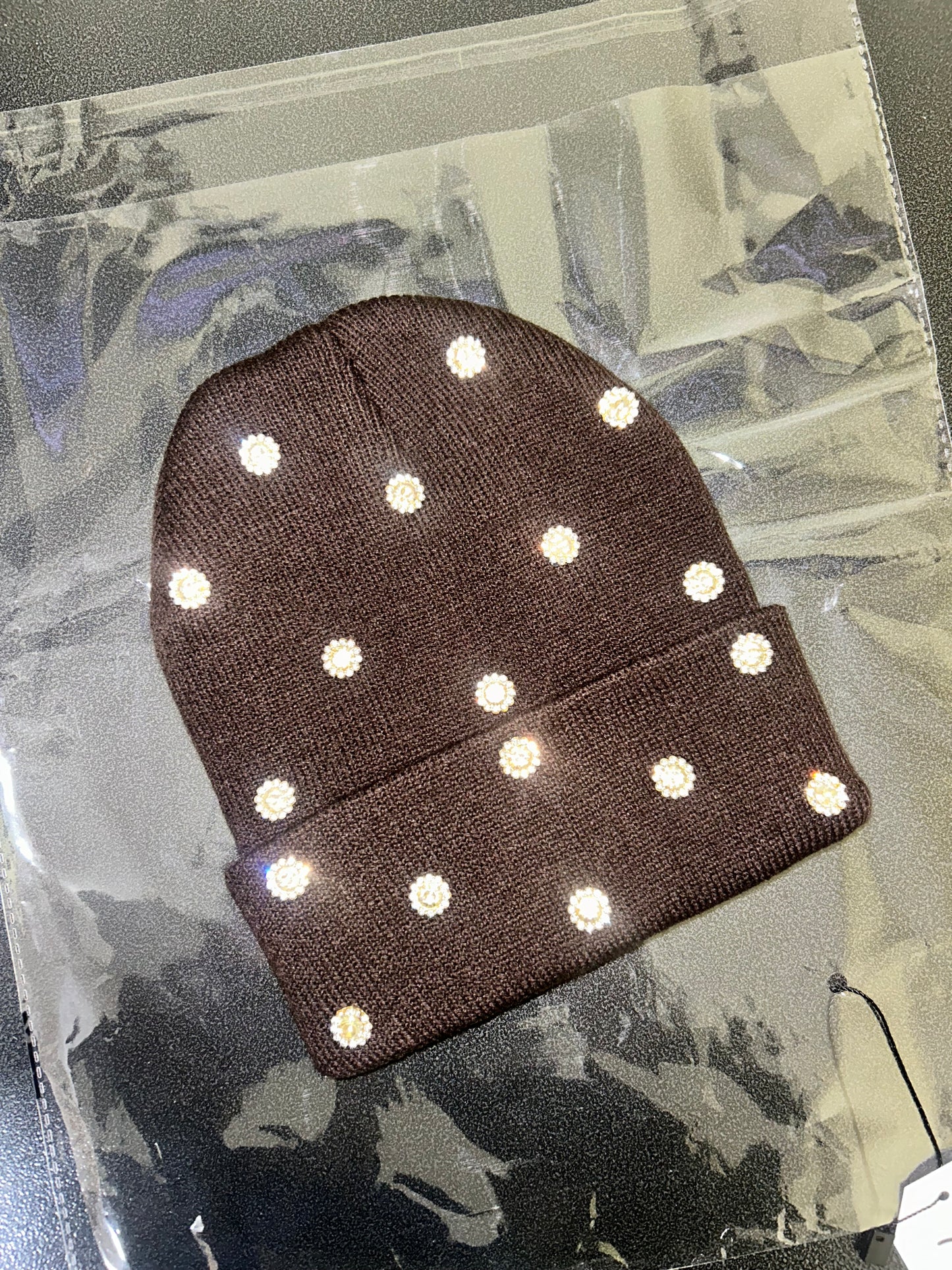 “Cognac Ice” Beanie