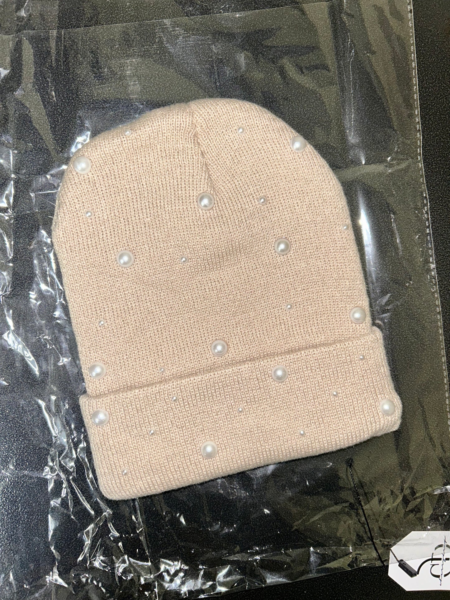 “Pearl Latte” Beanie