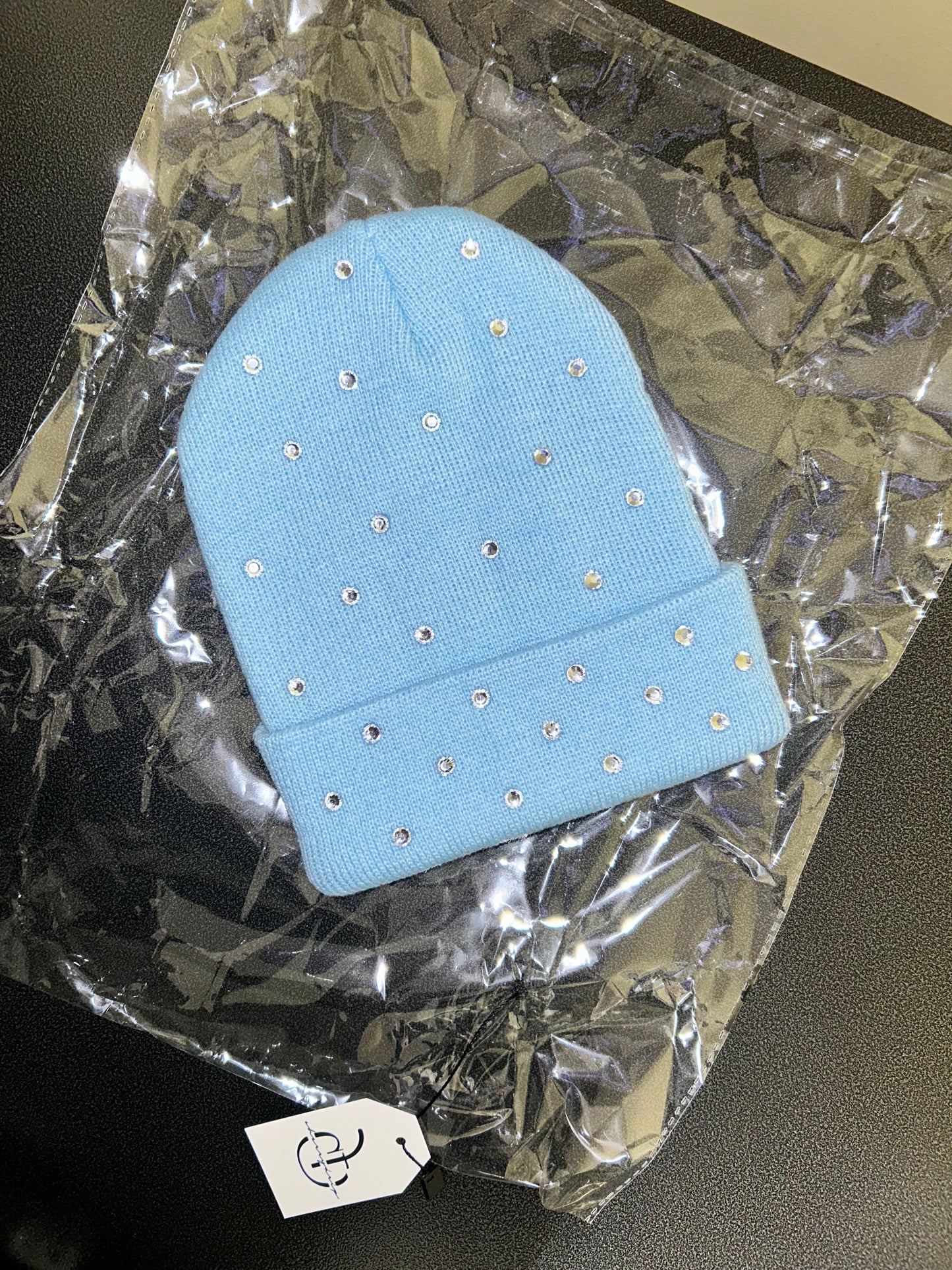 “Crystal Blue” Beanie