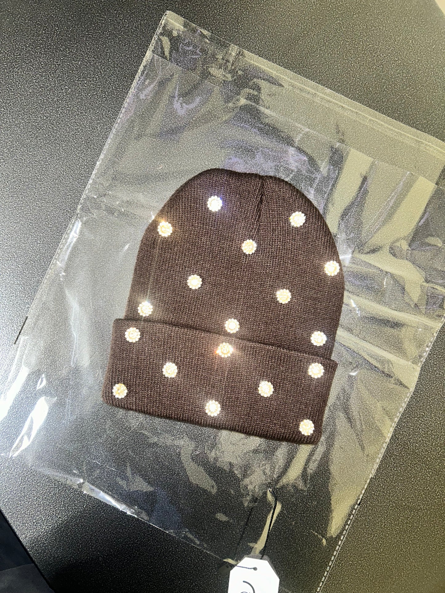 “Cognac Ice” Beanie