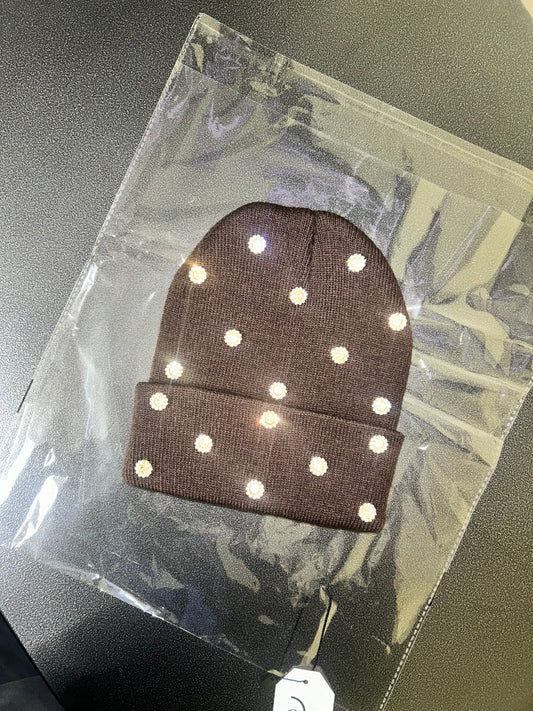 “Cognac Ice” Beanie