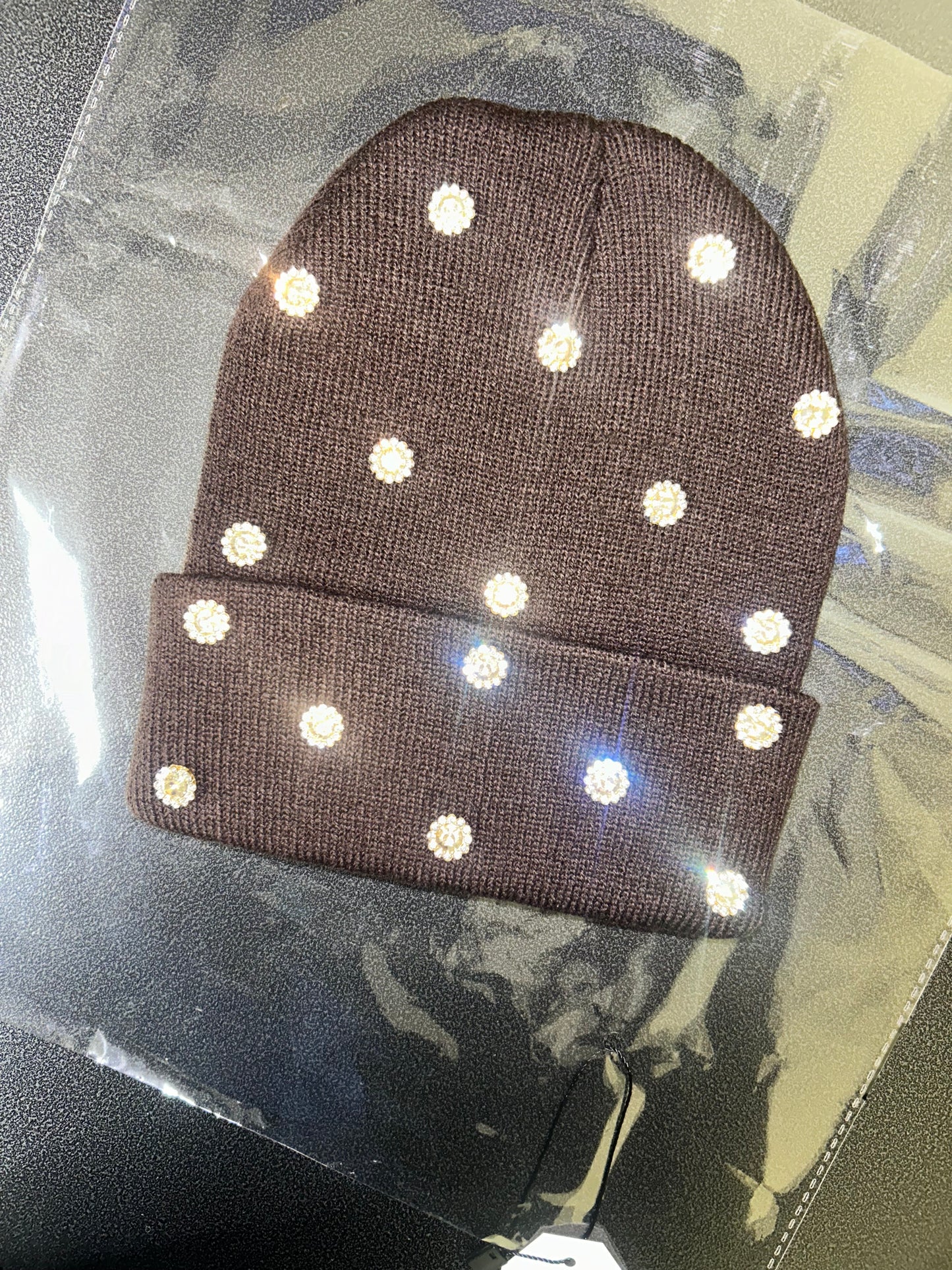“Cognac Ice” Beanie