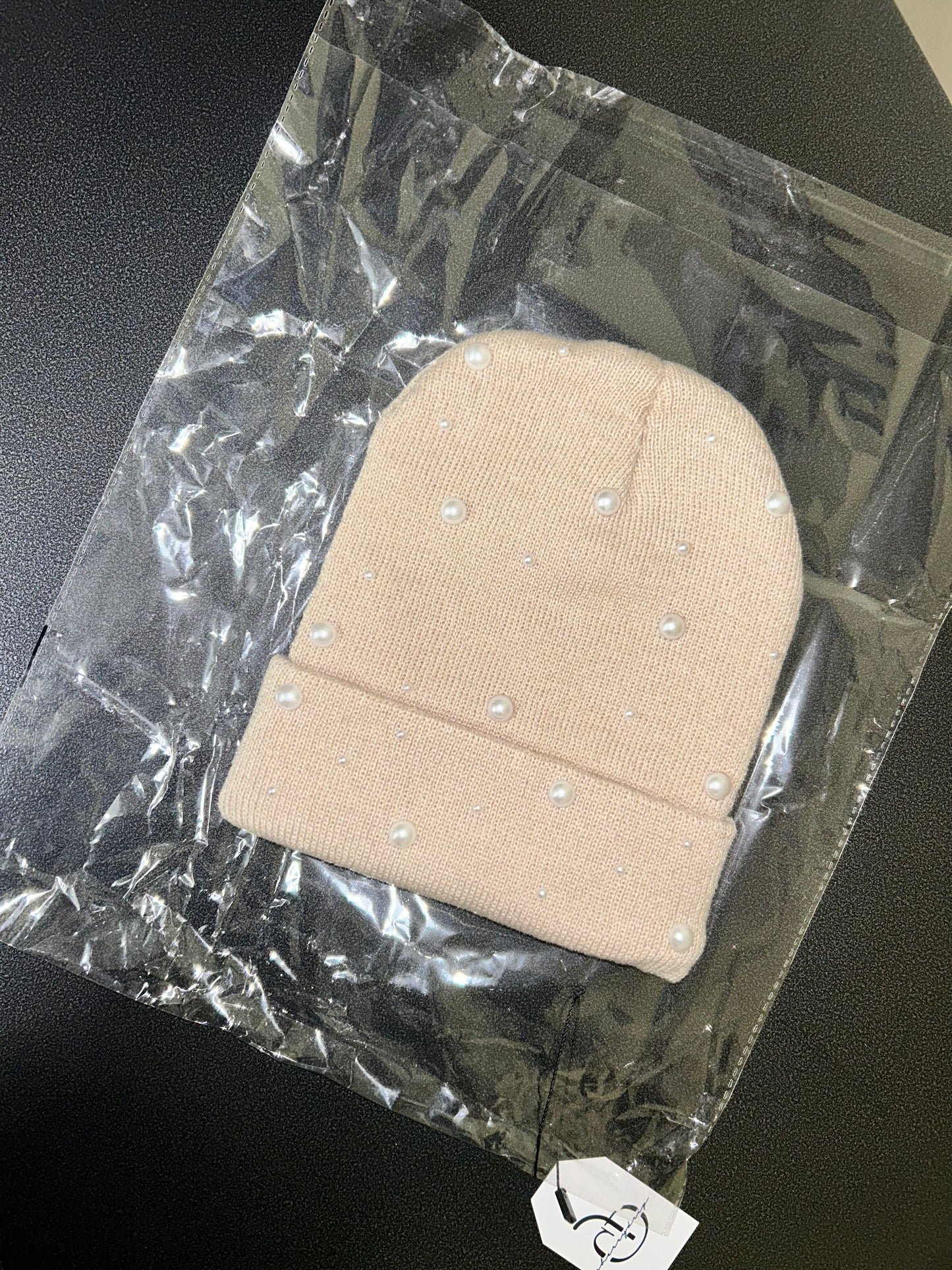 “Pearl Latte” Beanie