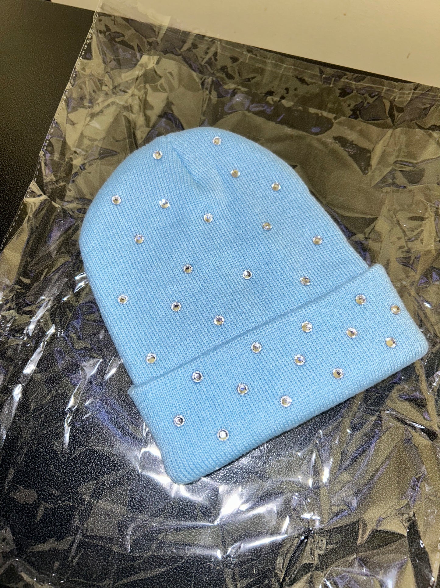 “Crystal Blue” Beanie