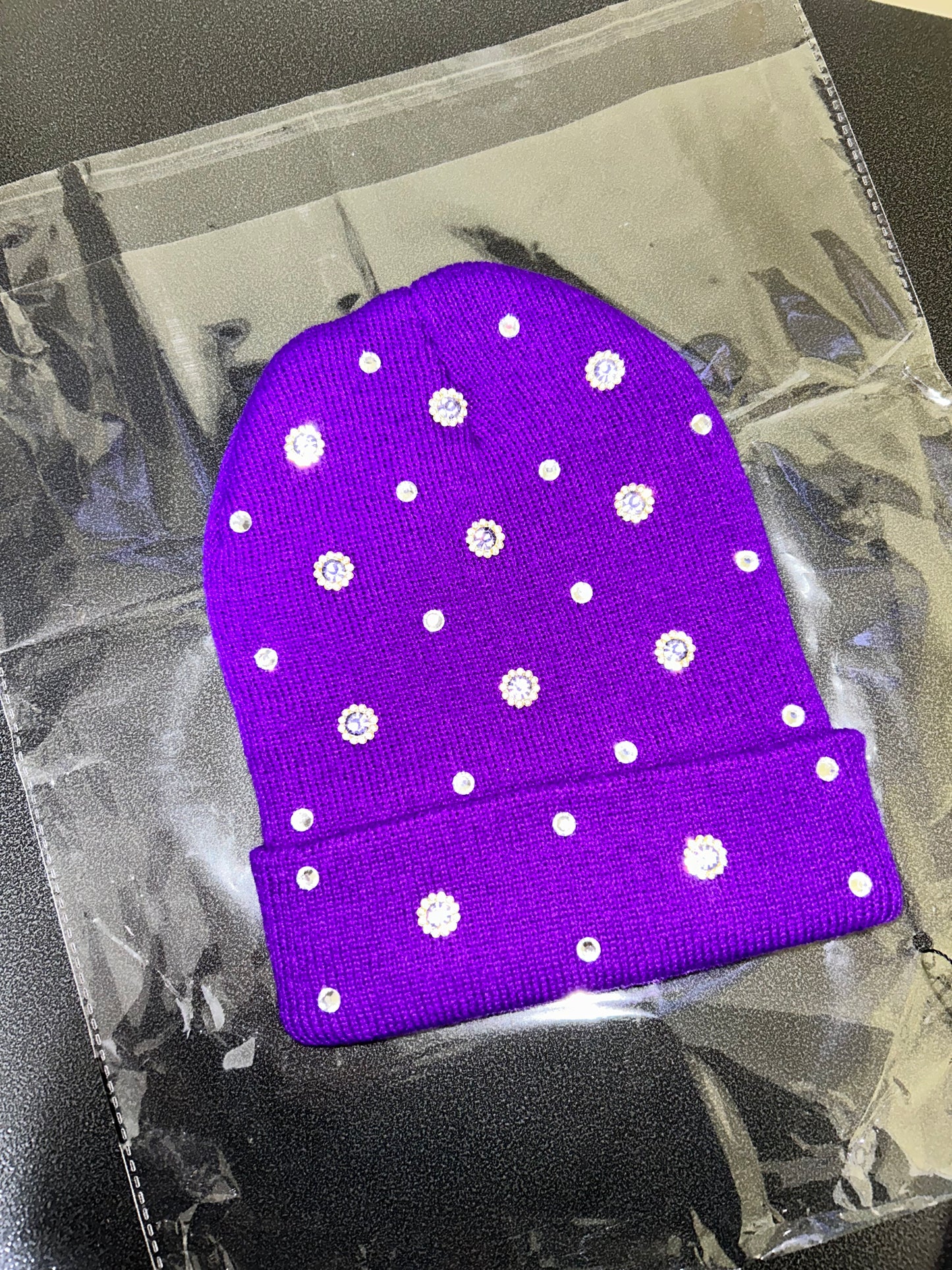 “Amethyst Ice” Beanie