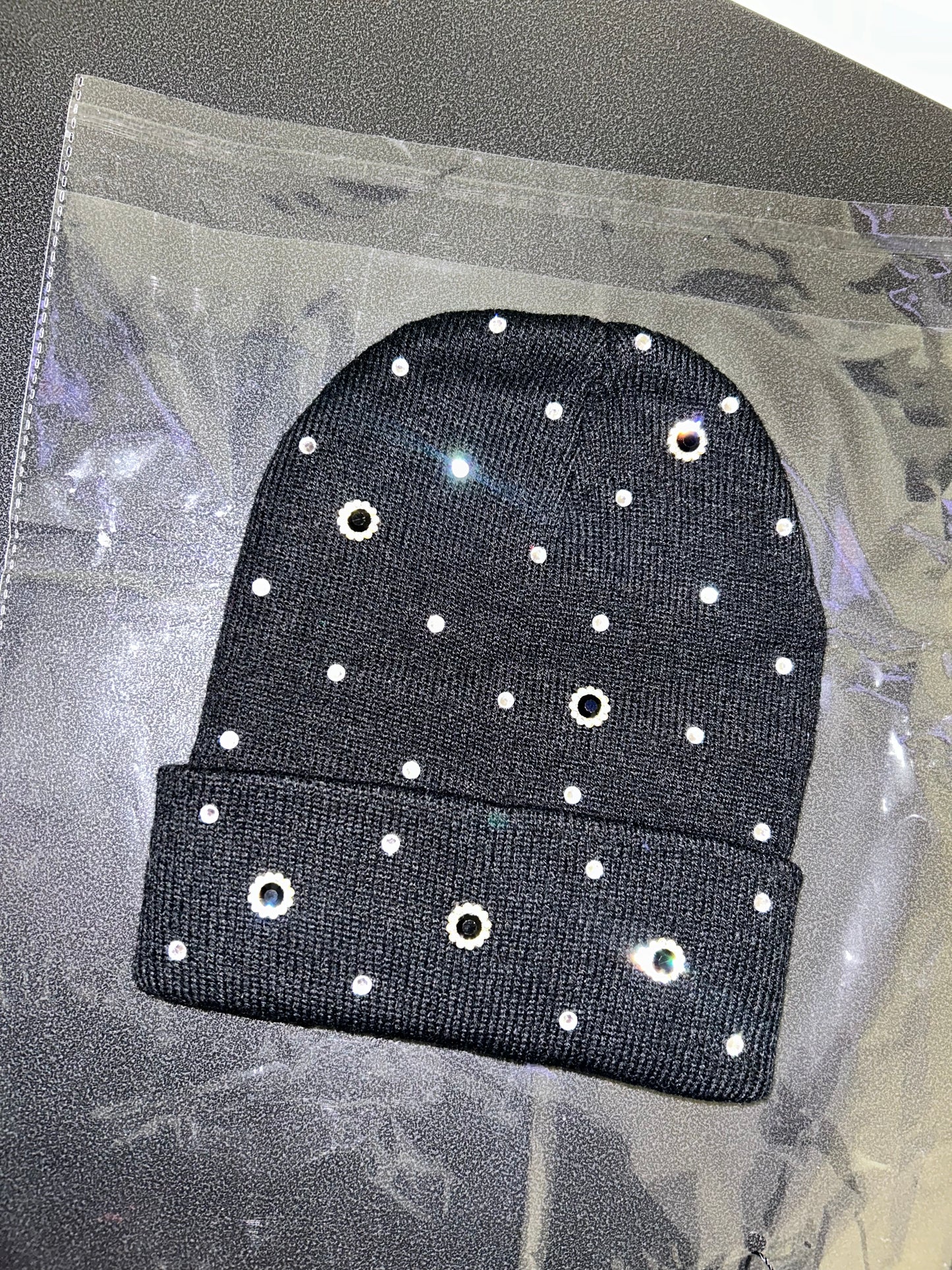 “Obsidian Monarch” Beanie