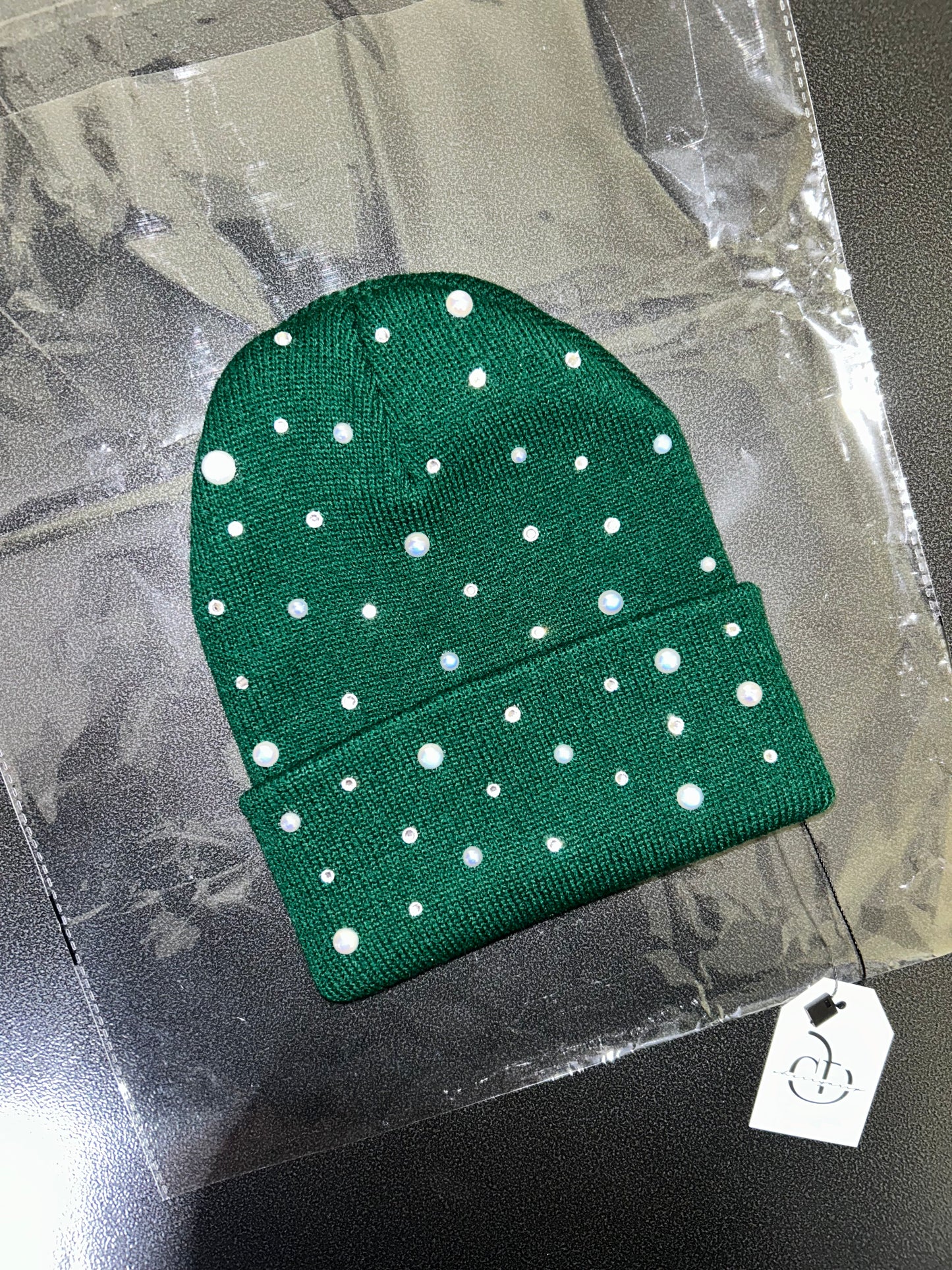 “Emerald Glow” Beanie