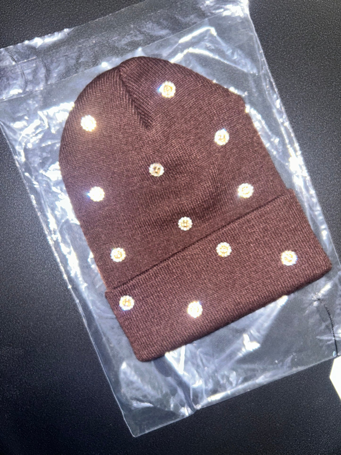 “Chocolate Gemstorm” Beanie