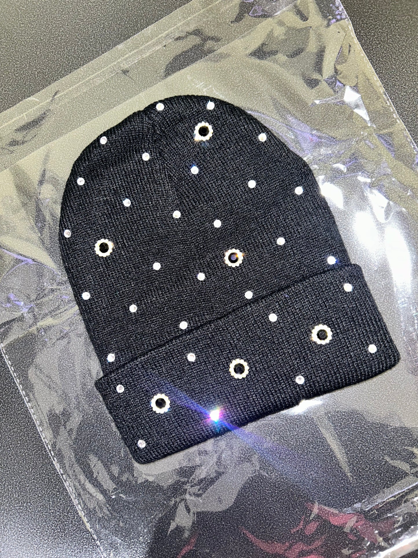 “Obsidian Monarch” Beanie