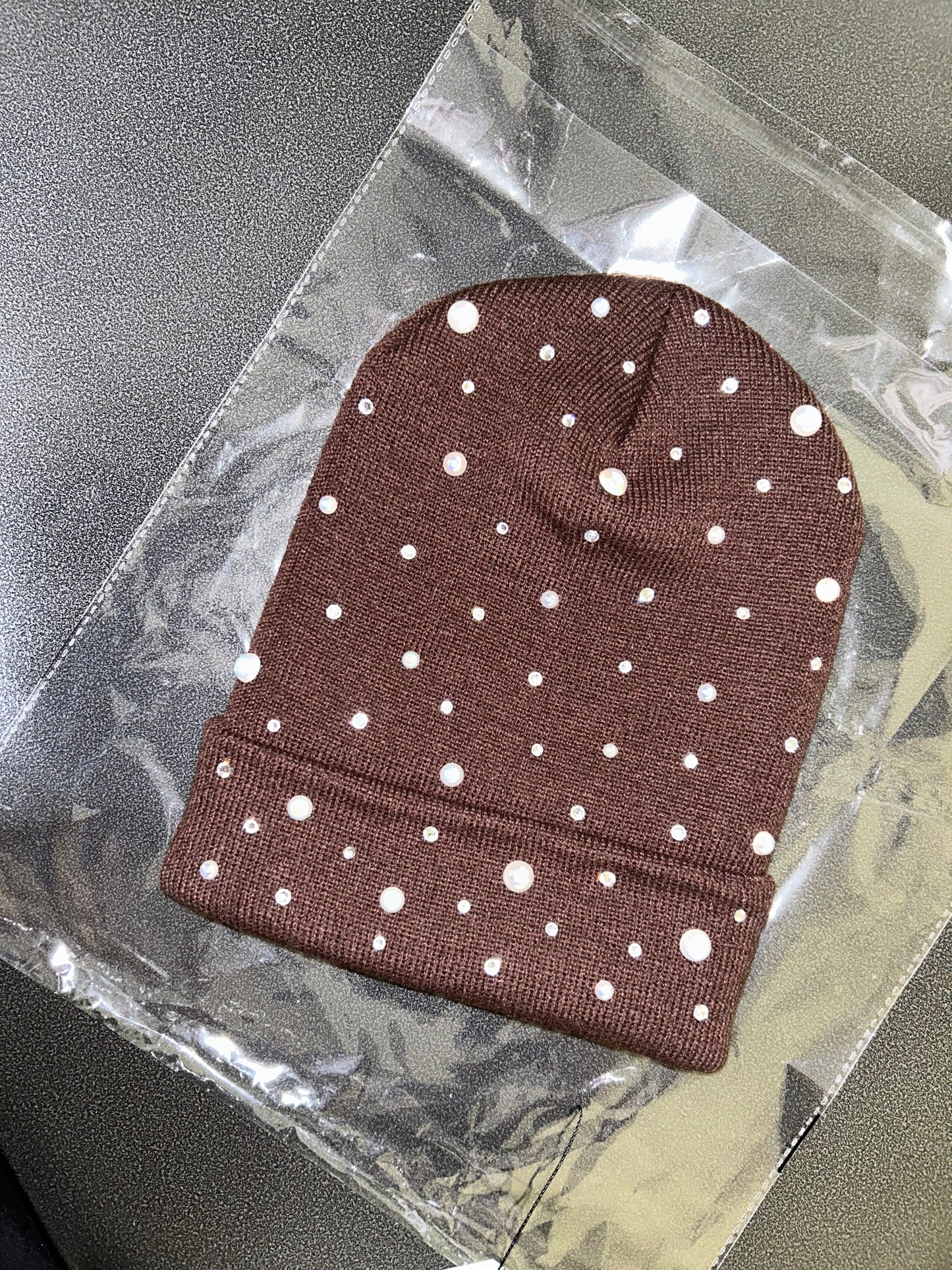 “Chocolate Glow” Beanie