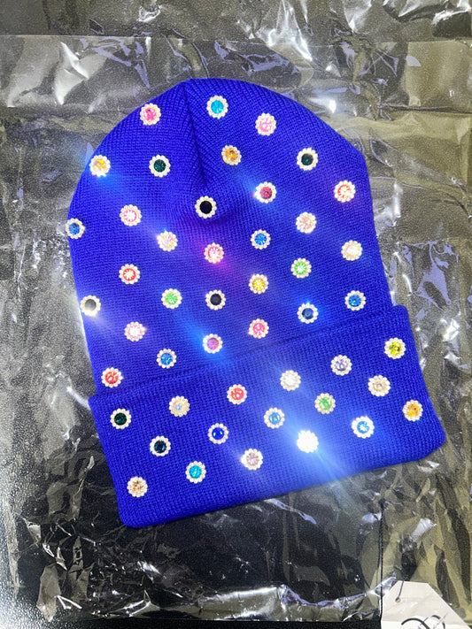 “Cobalt Candy Chaos” Beanie