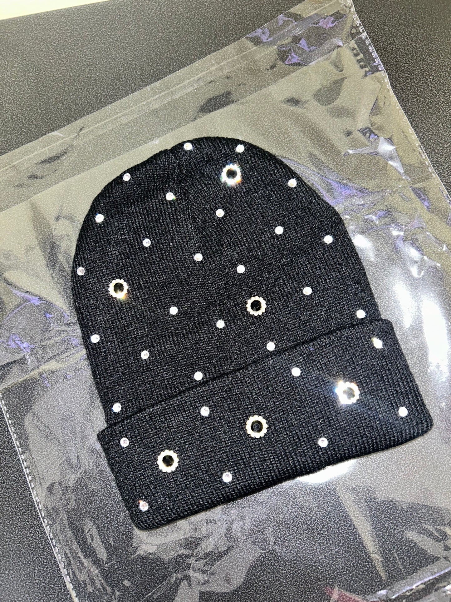“Obsidian Monarch” Beanie