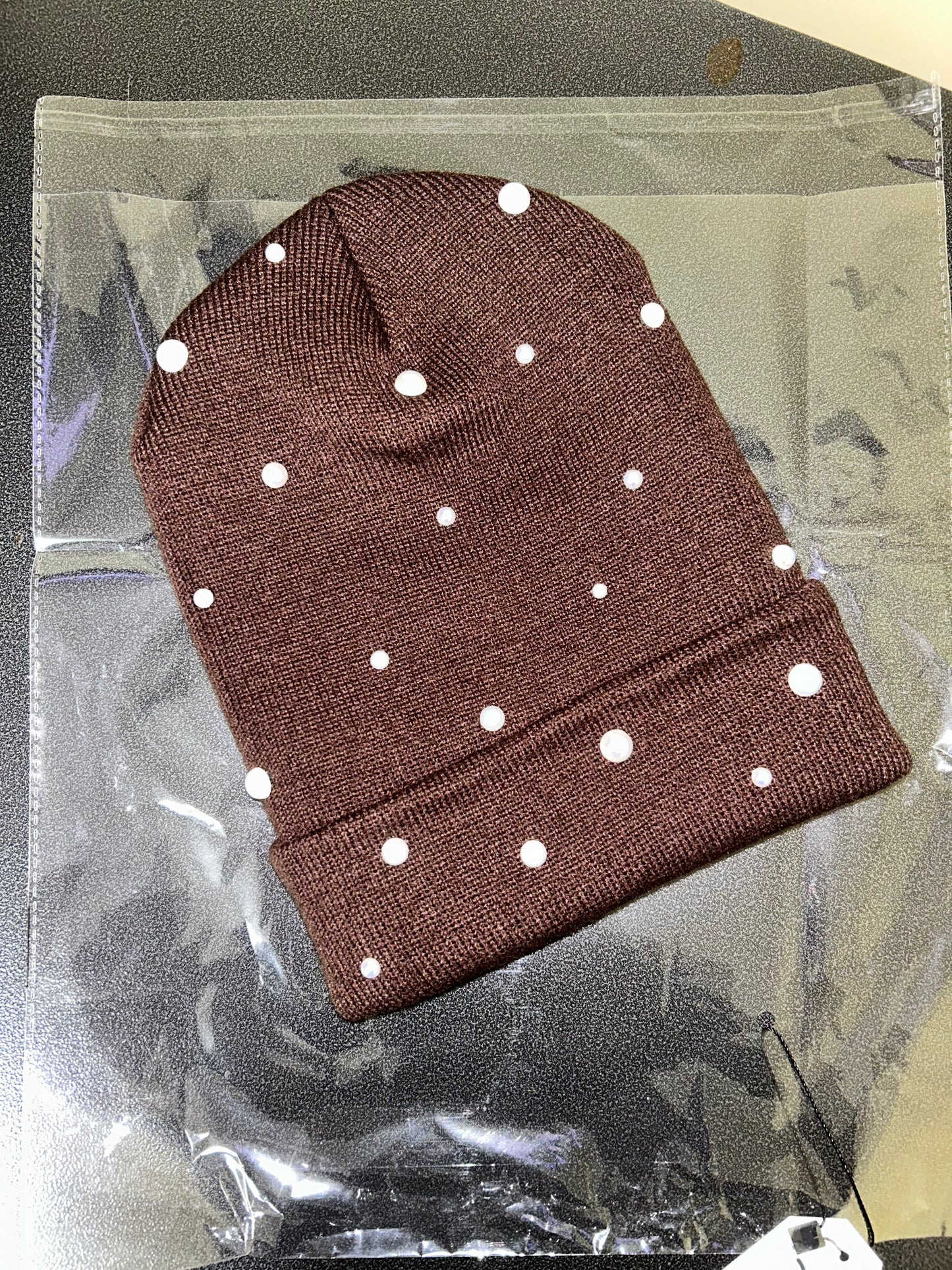 “Mocha Pearl” Beanie