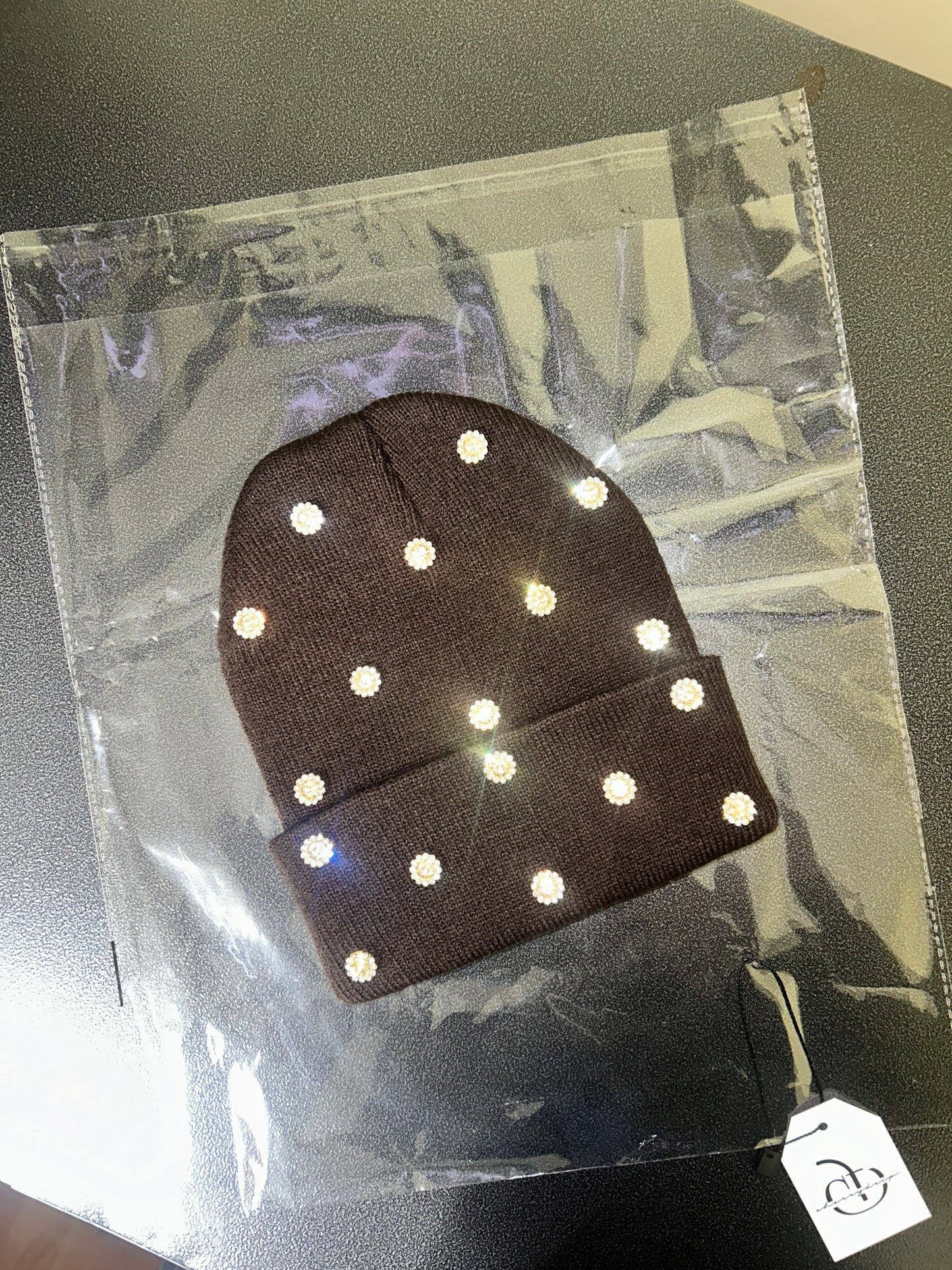 “Cognac Ice” Beanie