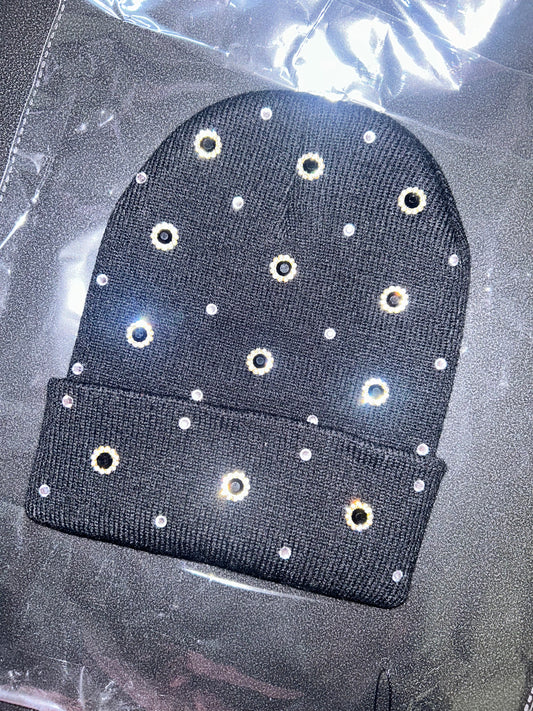 “Obsidian Ice” Beanie