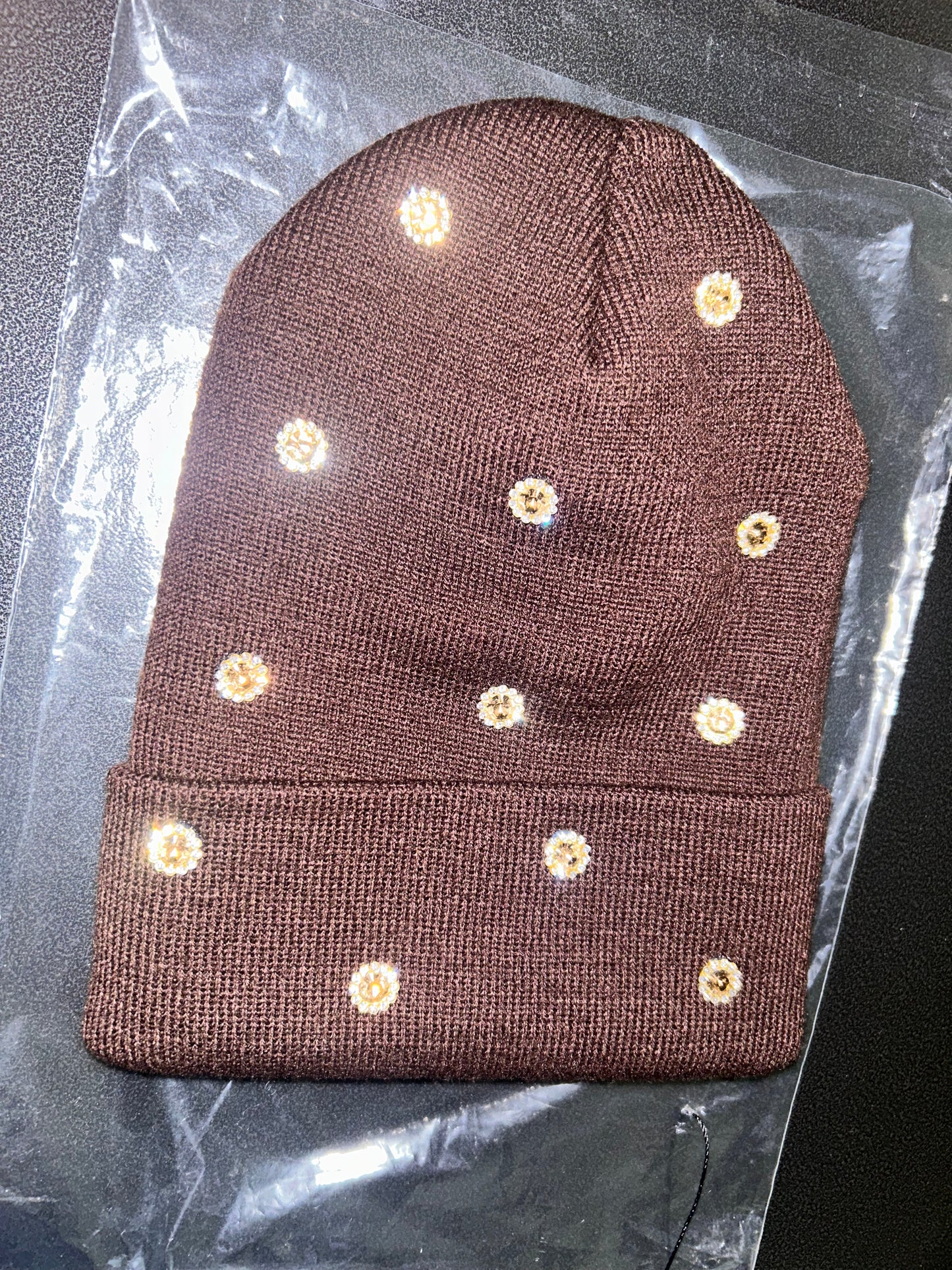 “Chocolate Gemstorm” Beanie