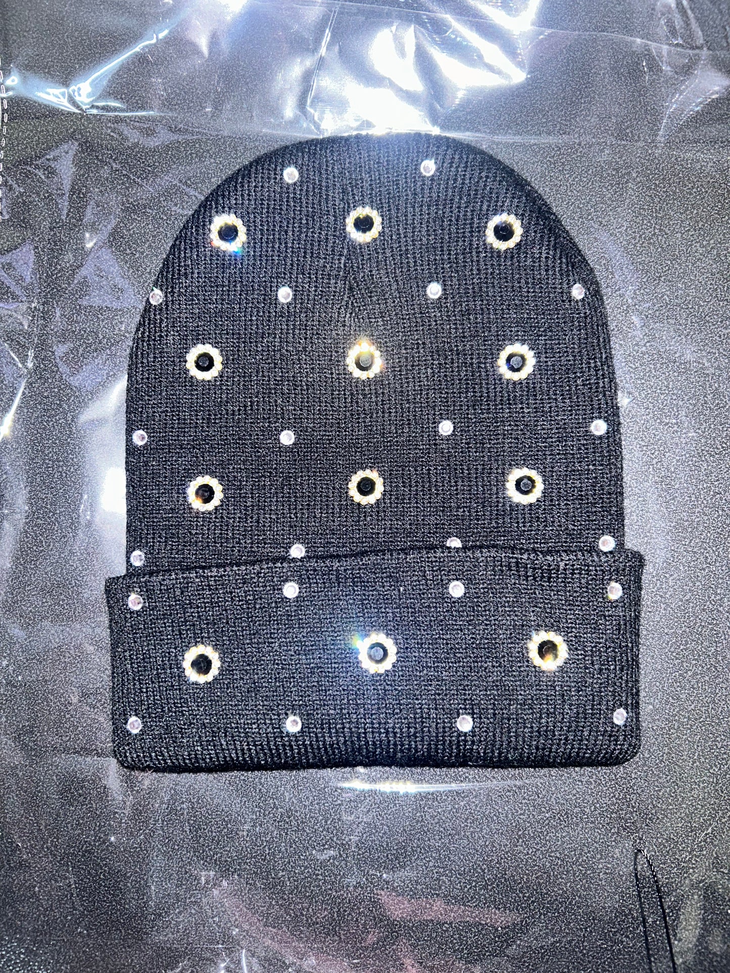 “Obsidian Ice” Beanie