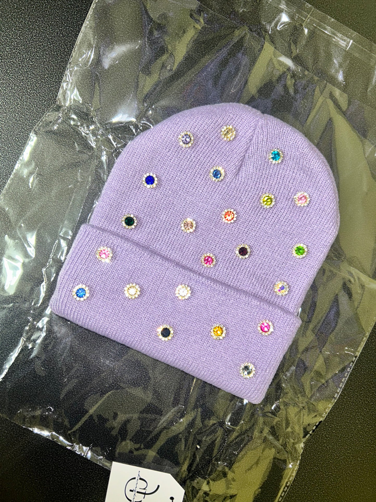 “Cosmic Candy (Grape Orbit)” Beanie