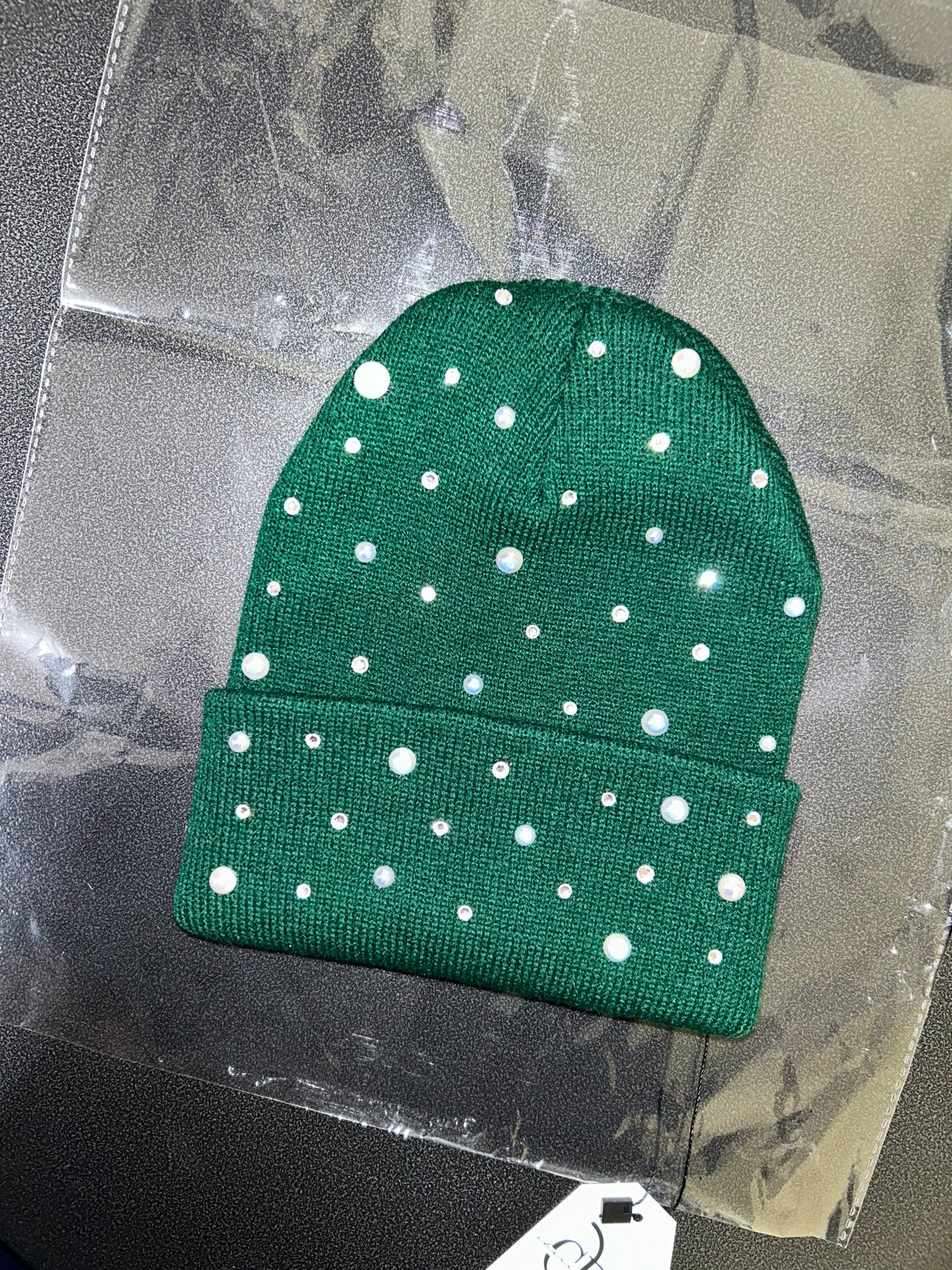 “Emerald Glow” Beanie
