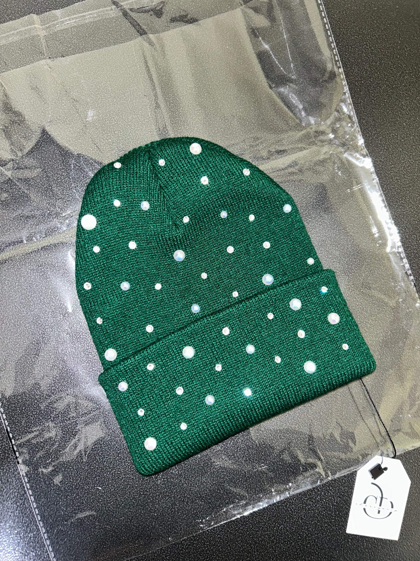 “Emerald Glow” Beanie