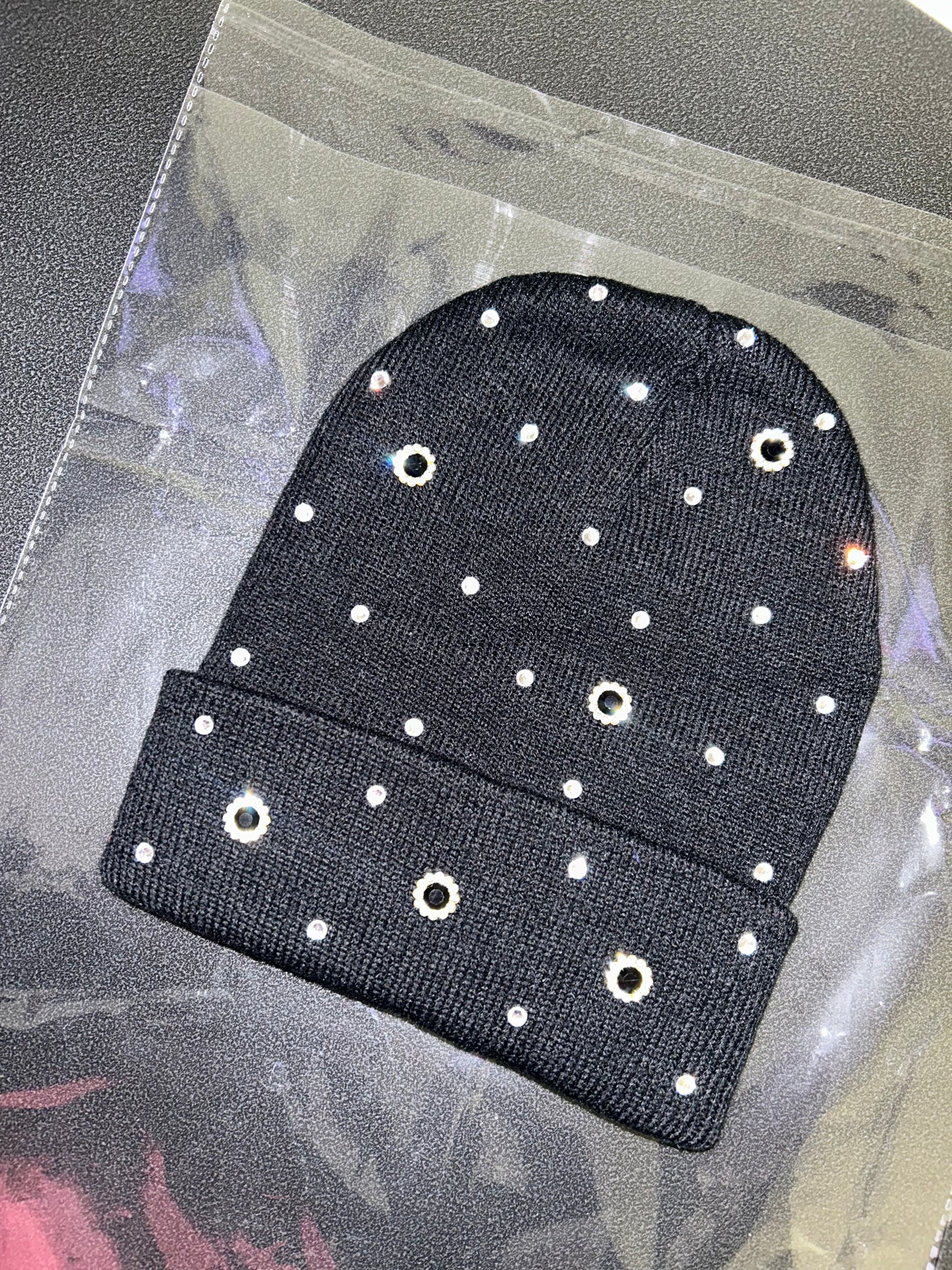 “Obsidian Monarch” Beanie