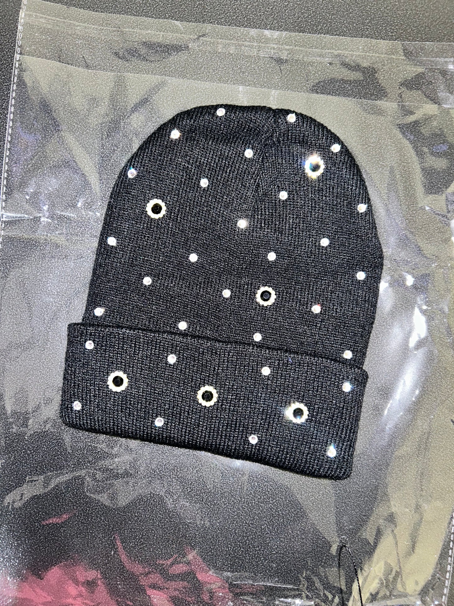 “Obsidian Monarch” Beanie