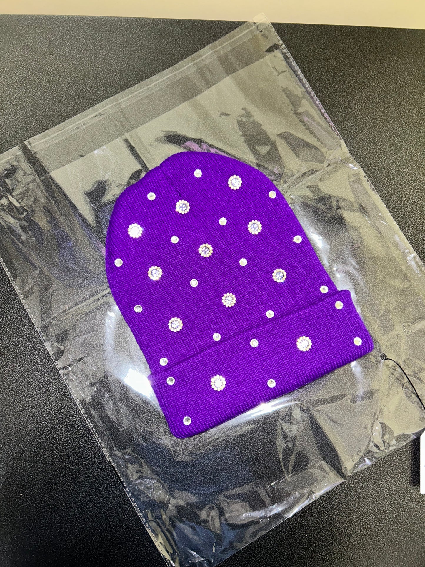 “Amethyst Ice” Beanie