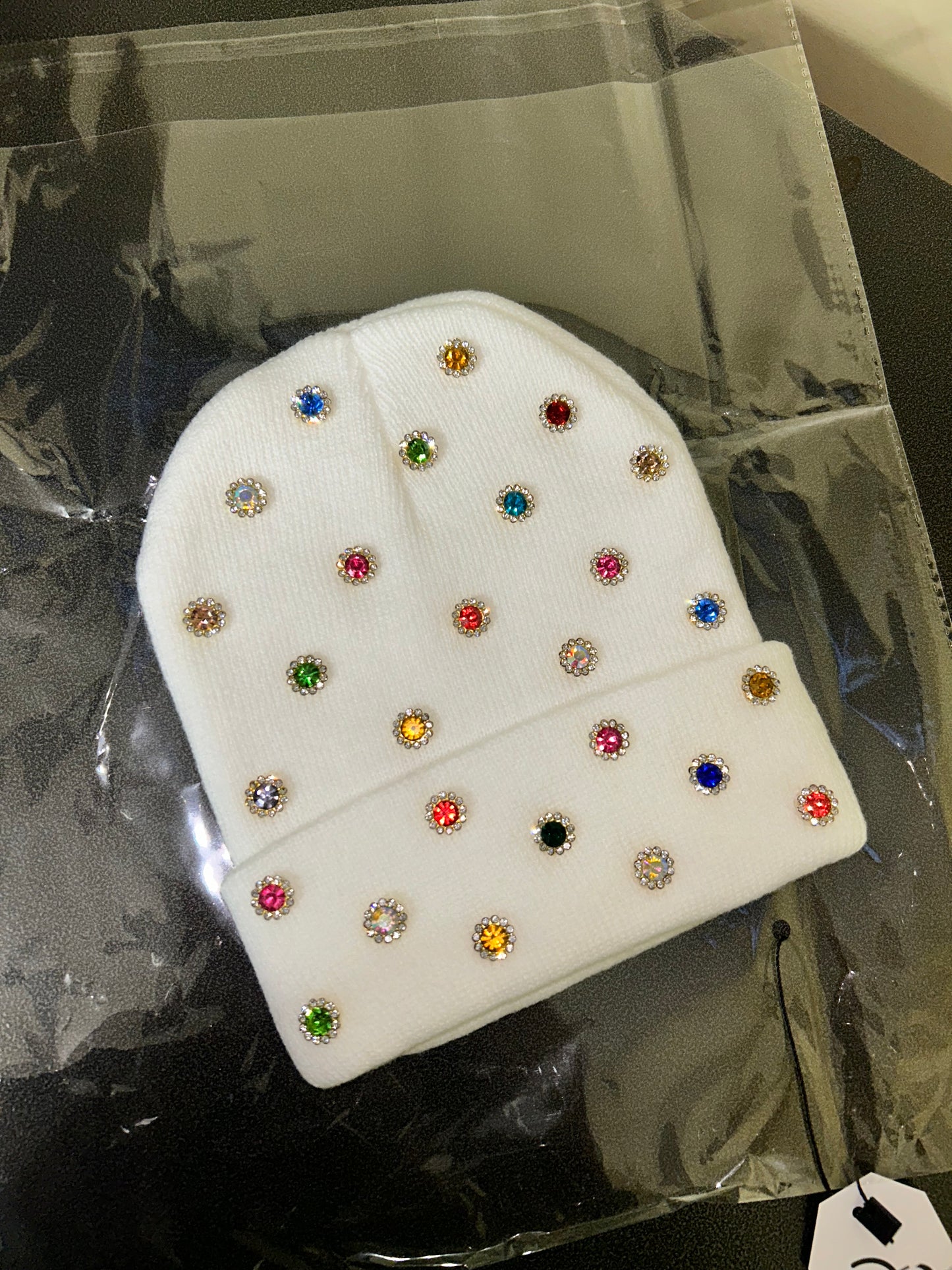 “Snow Candy Storm” Beanie