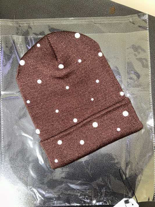 “Mocha Pearl” Beanie