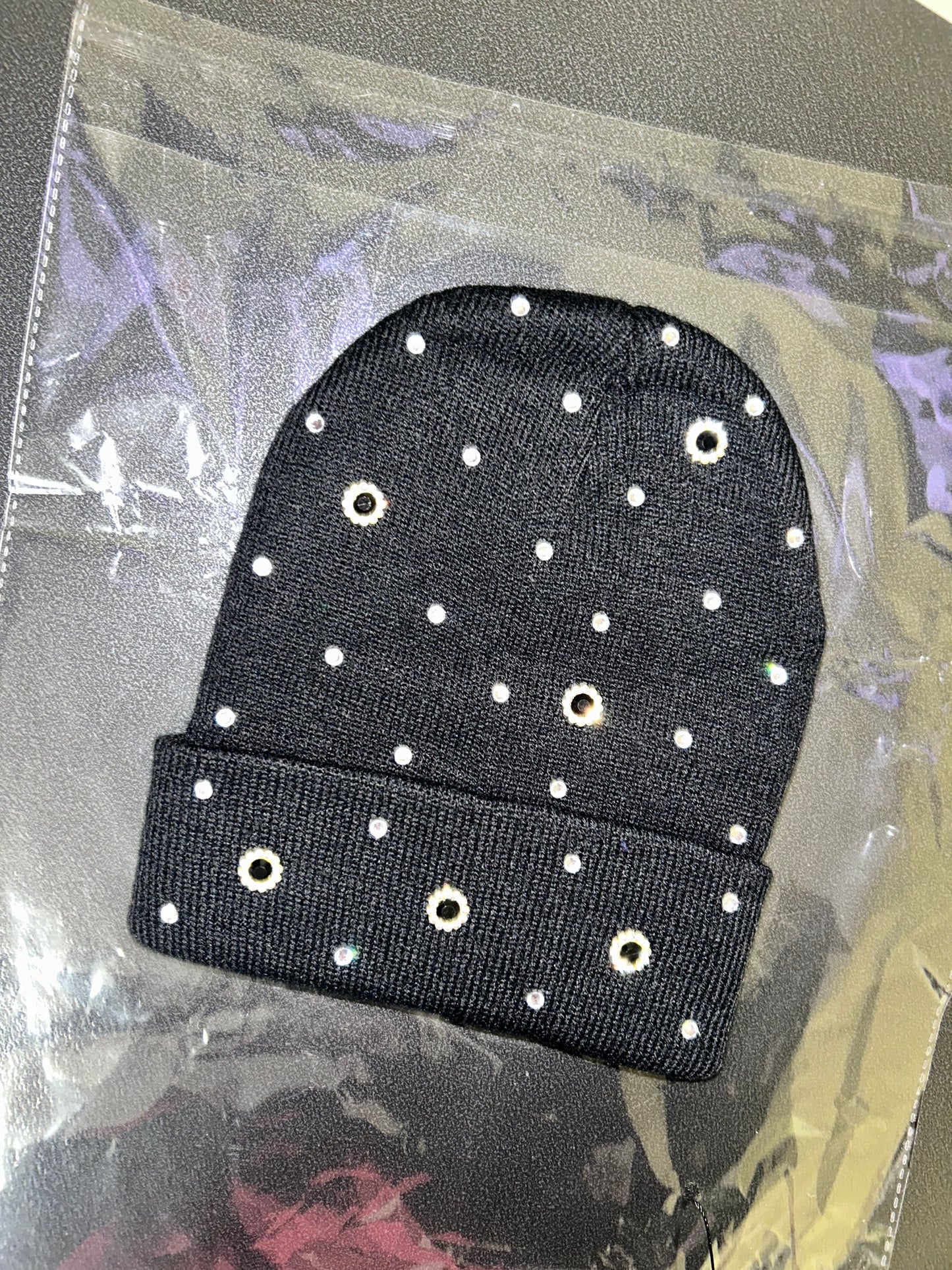 “Obsidian Monarch” Beanie
