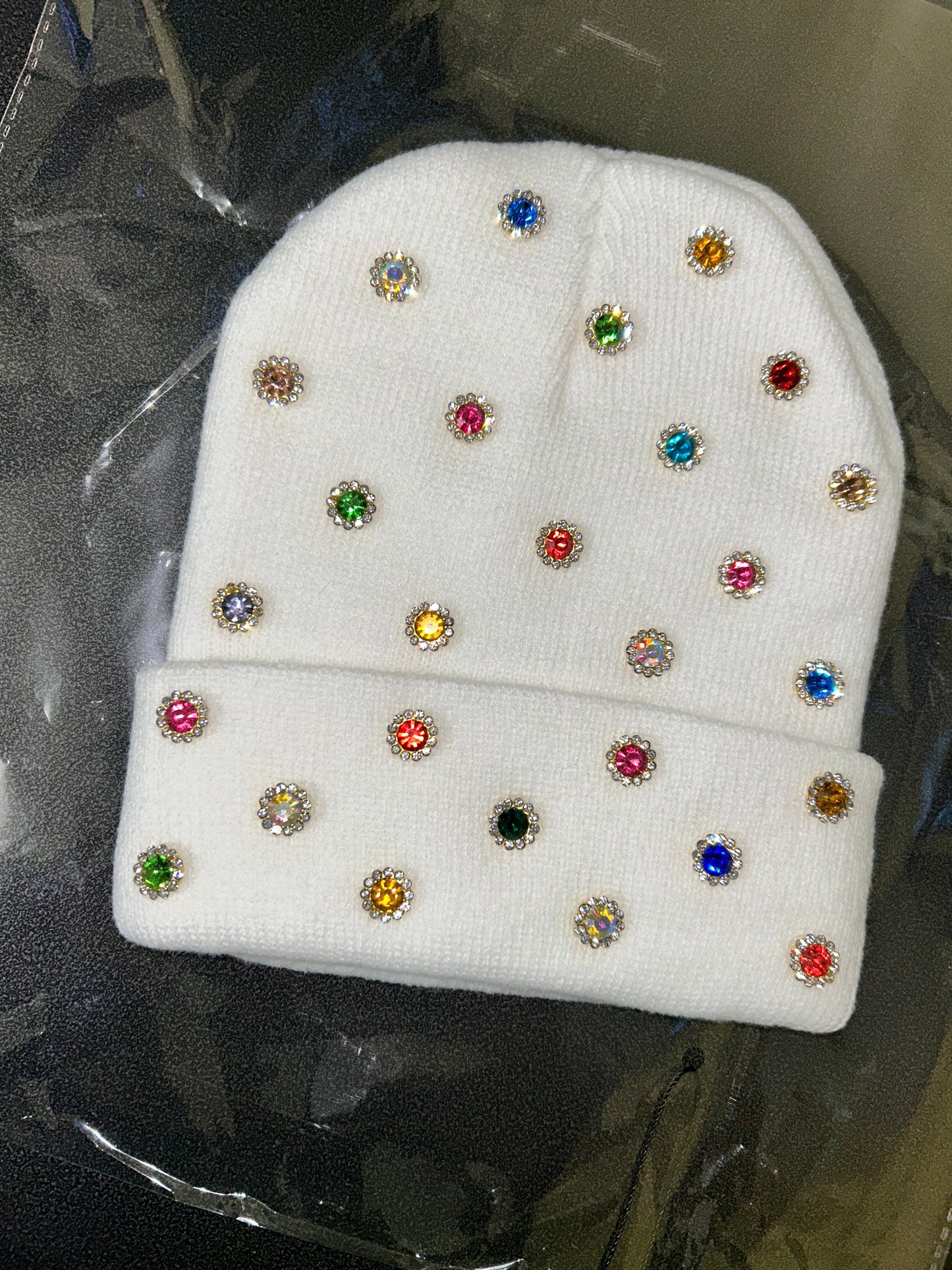 “Snow Candy Storm” Beanie