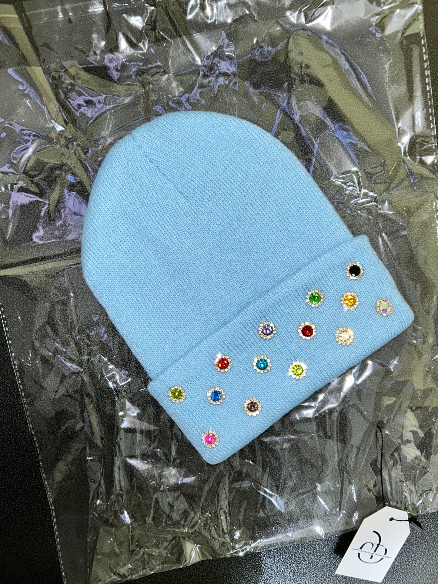 “Cosmic Candy (Berry Blast)” Beanie - Cuff Only Edition
