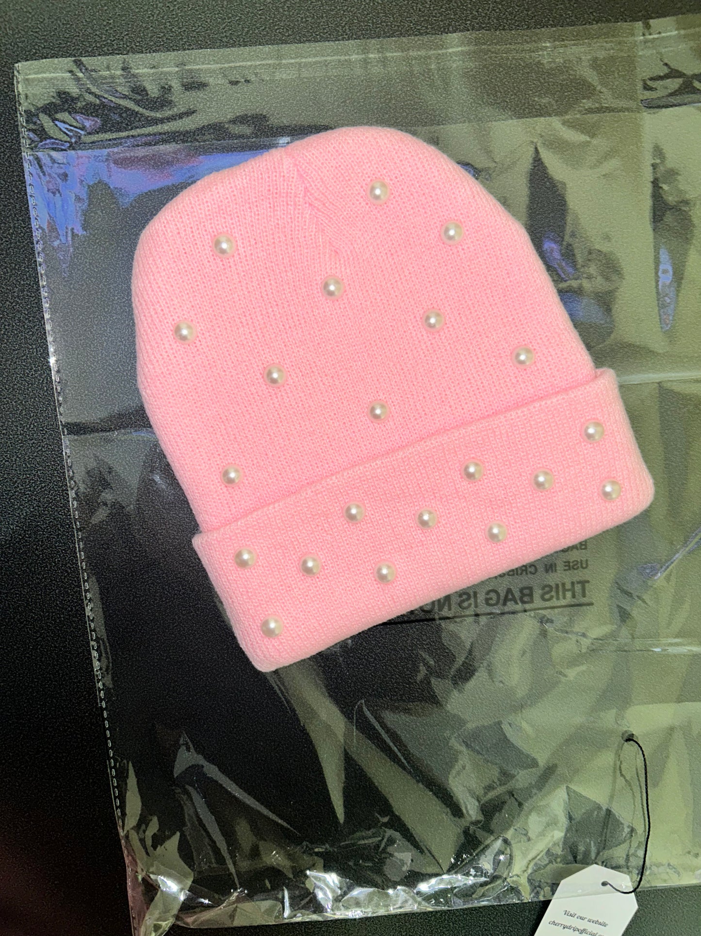 “Pretty In Pearls” Beanie