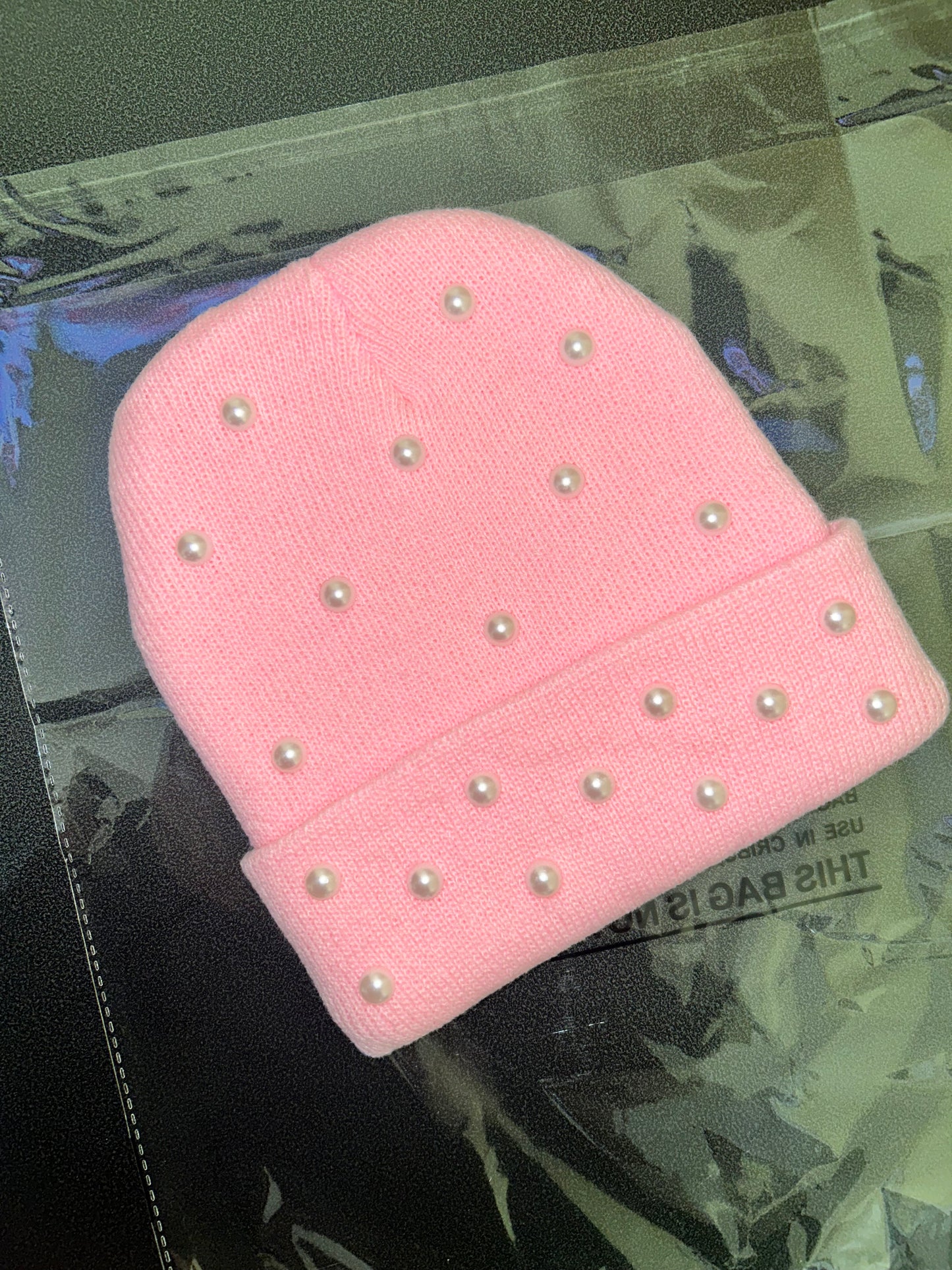 “Pretty In Pearls” Beanie