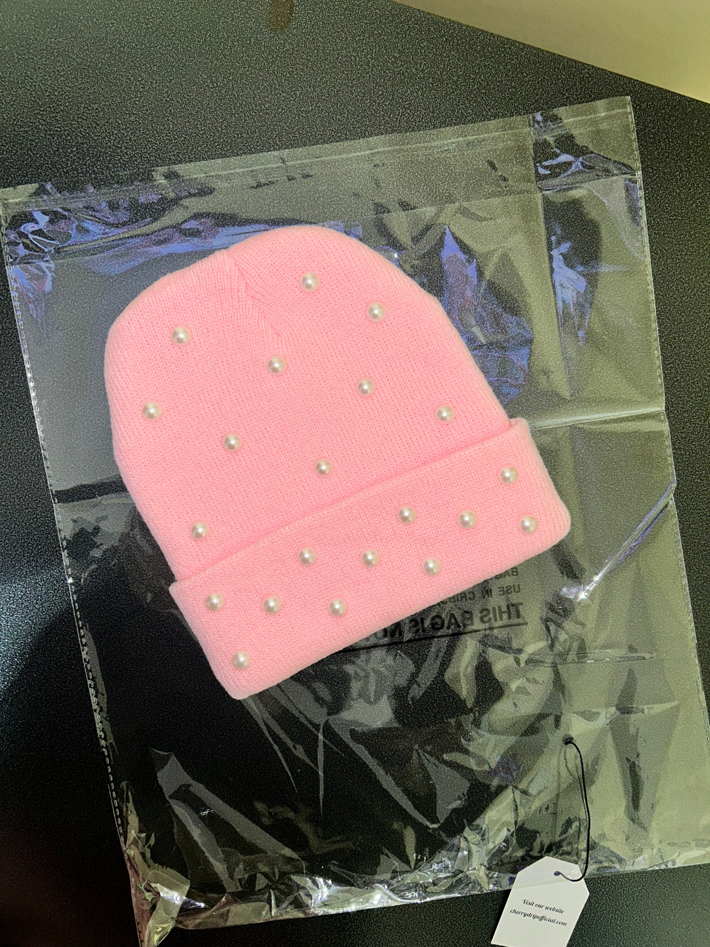 “Pretty In Pearls” Beanie